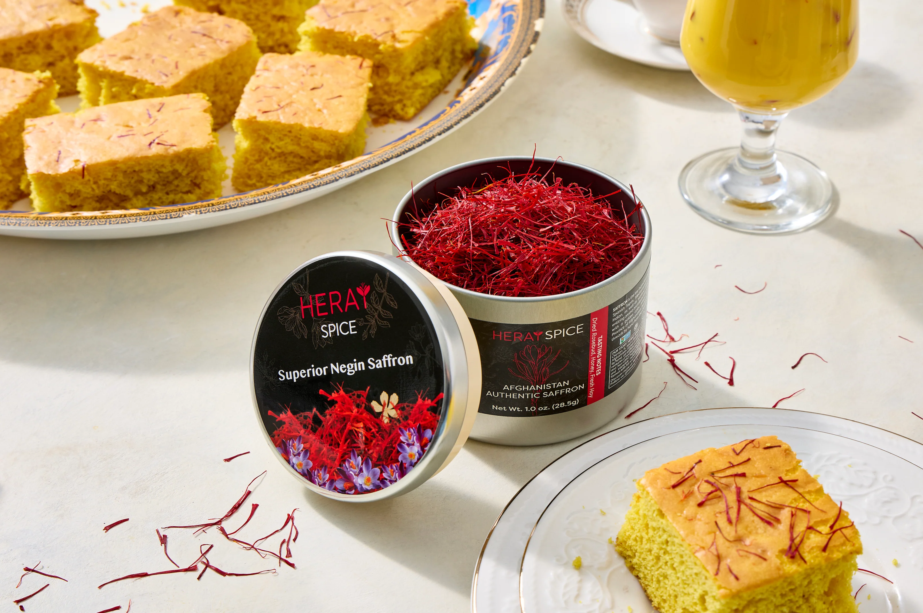 100 Grams (3.5 Oz) Heray Afghan Saffron Extra Class Premium Super Negin Quality - Image 4