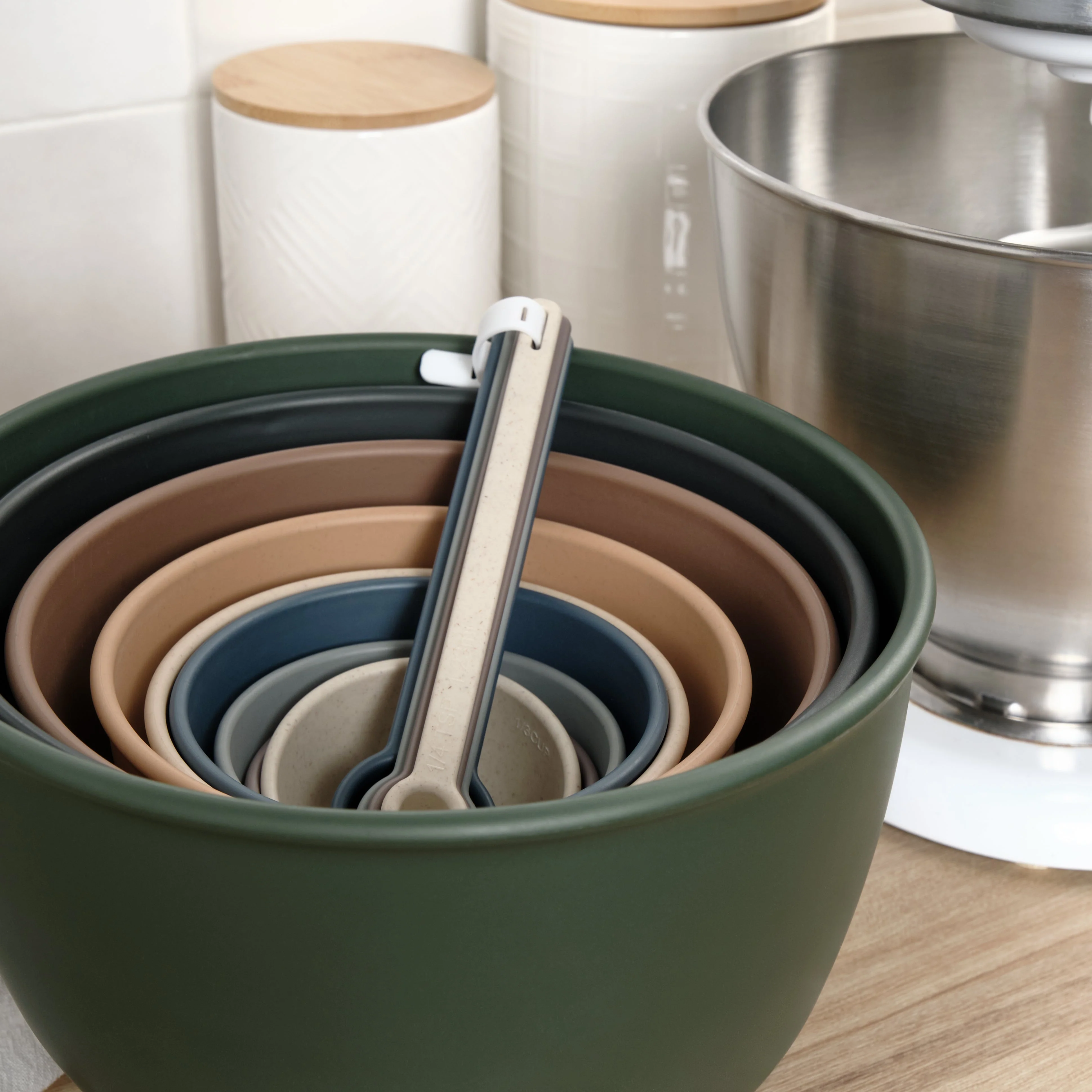 5 Piece Astrik Mixing Bowls - Image 11
