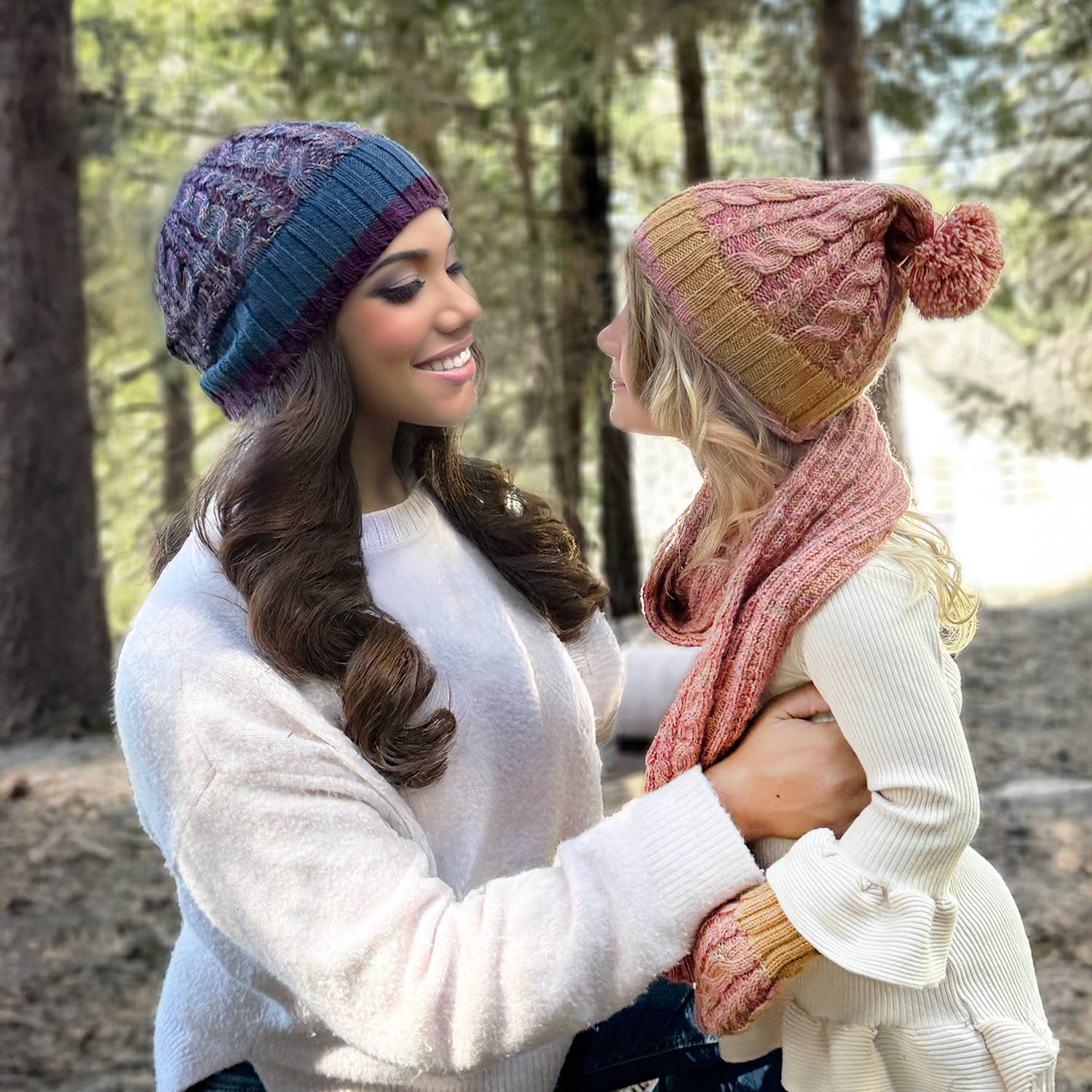 Alpaca Beanie - Braided - Galaxy - Image 5