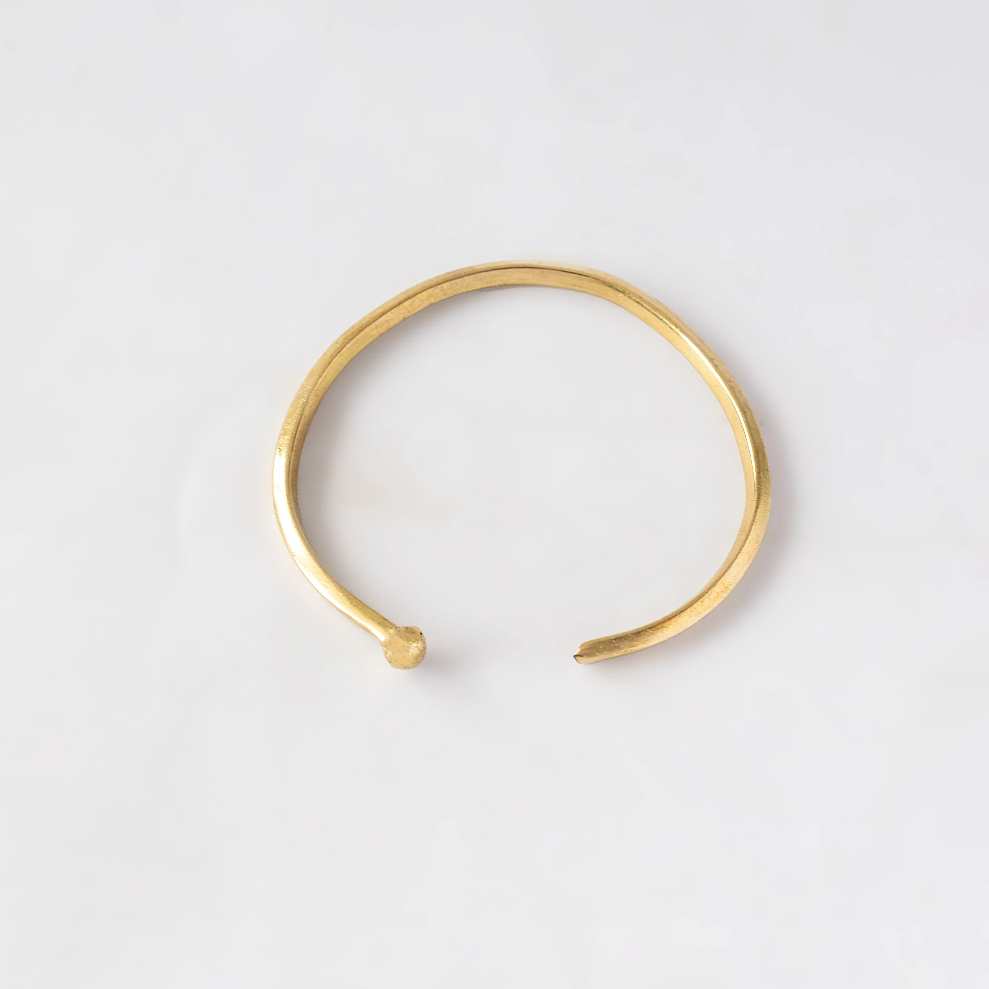 Bent Nail Brass Cuff Bracelet | Doa