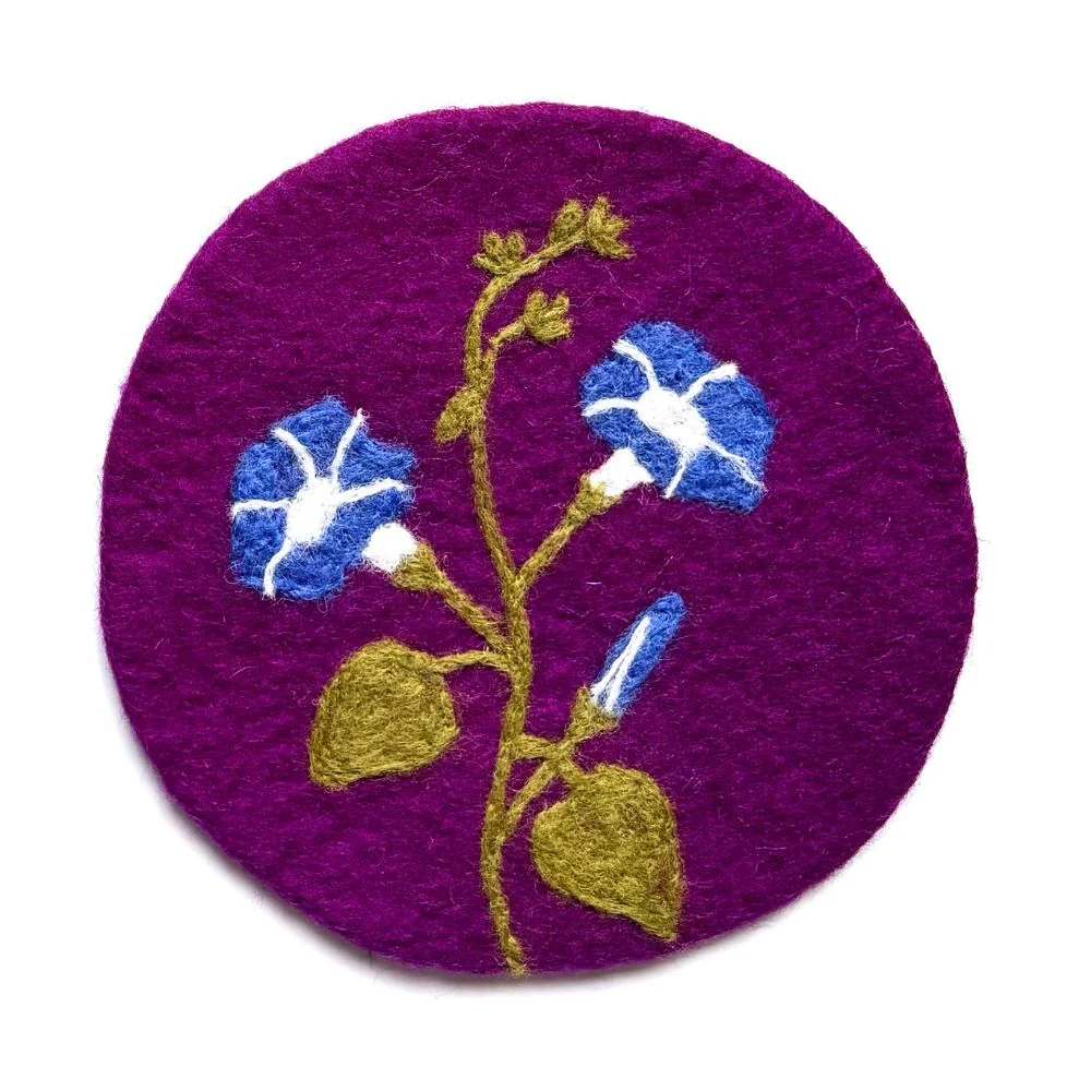 Birth Month Flower Felt Trivet - Image 10