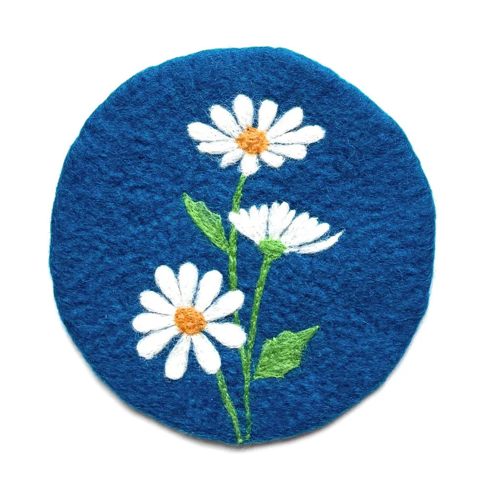 Birth Month Flower Felt Trivet - Image 5