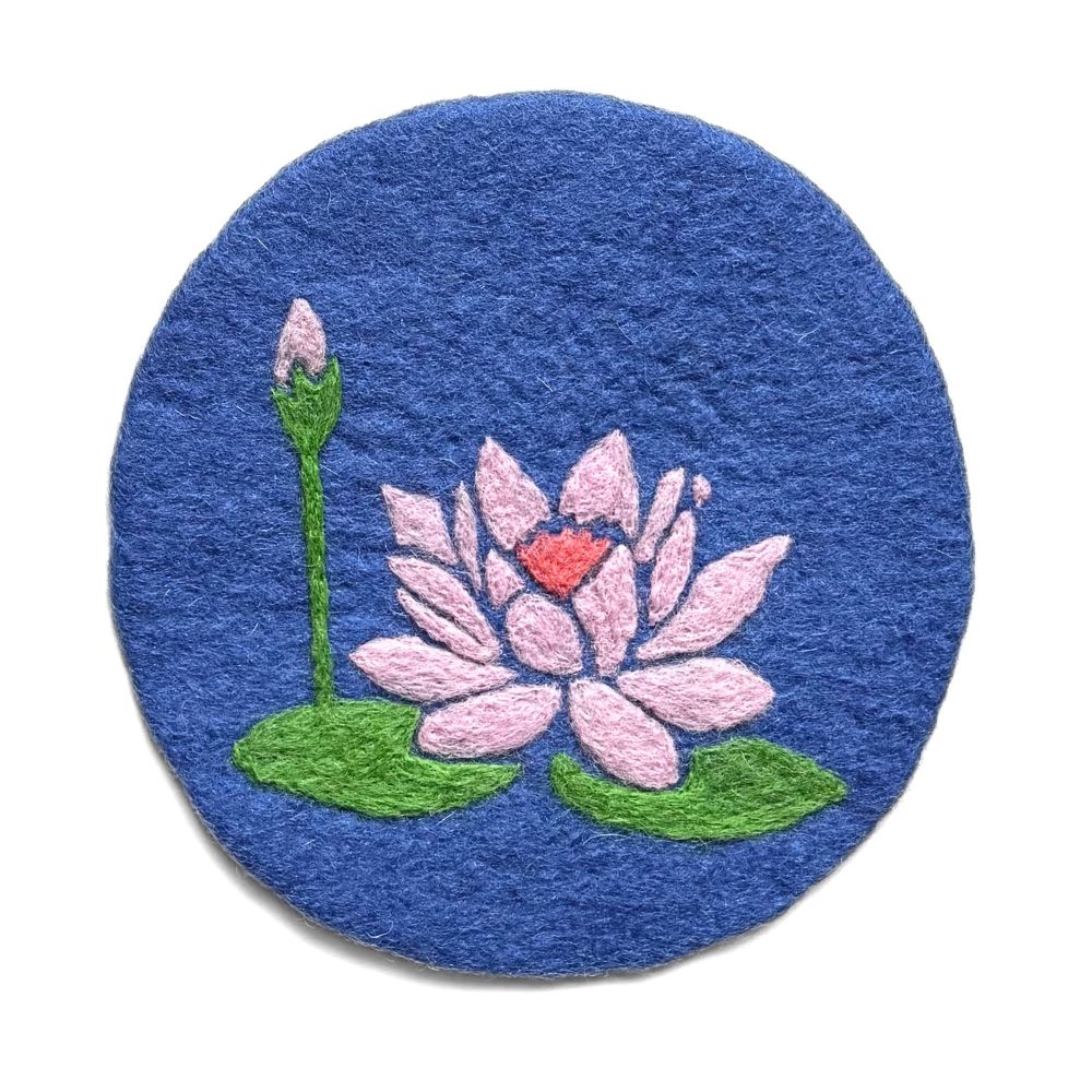 Birth Month Flower Felt Trivet - Image 8