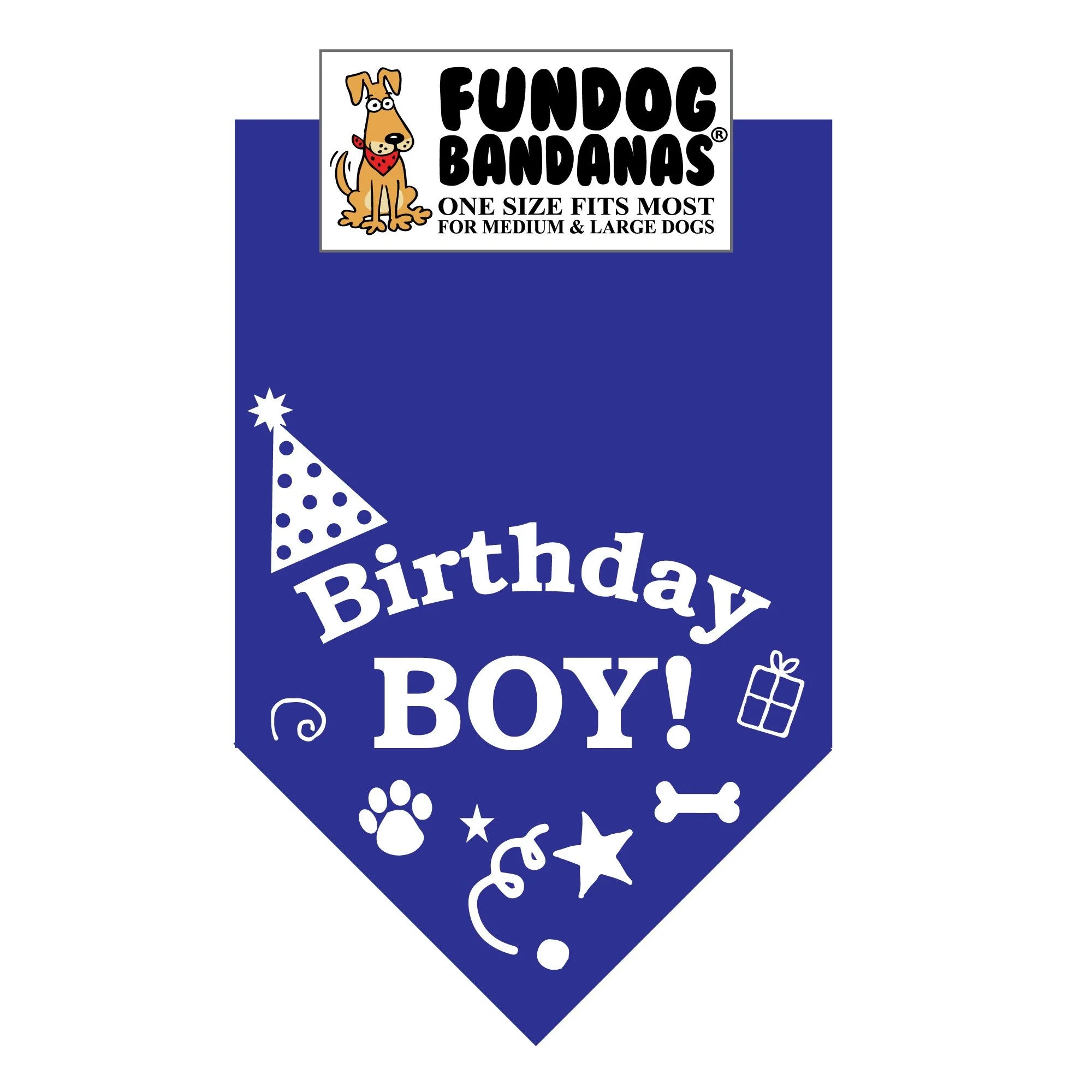 Birthday Boy Bandana