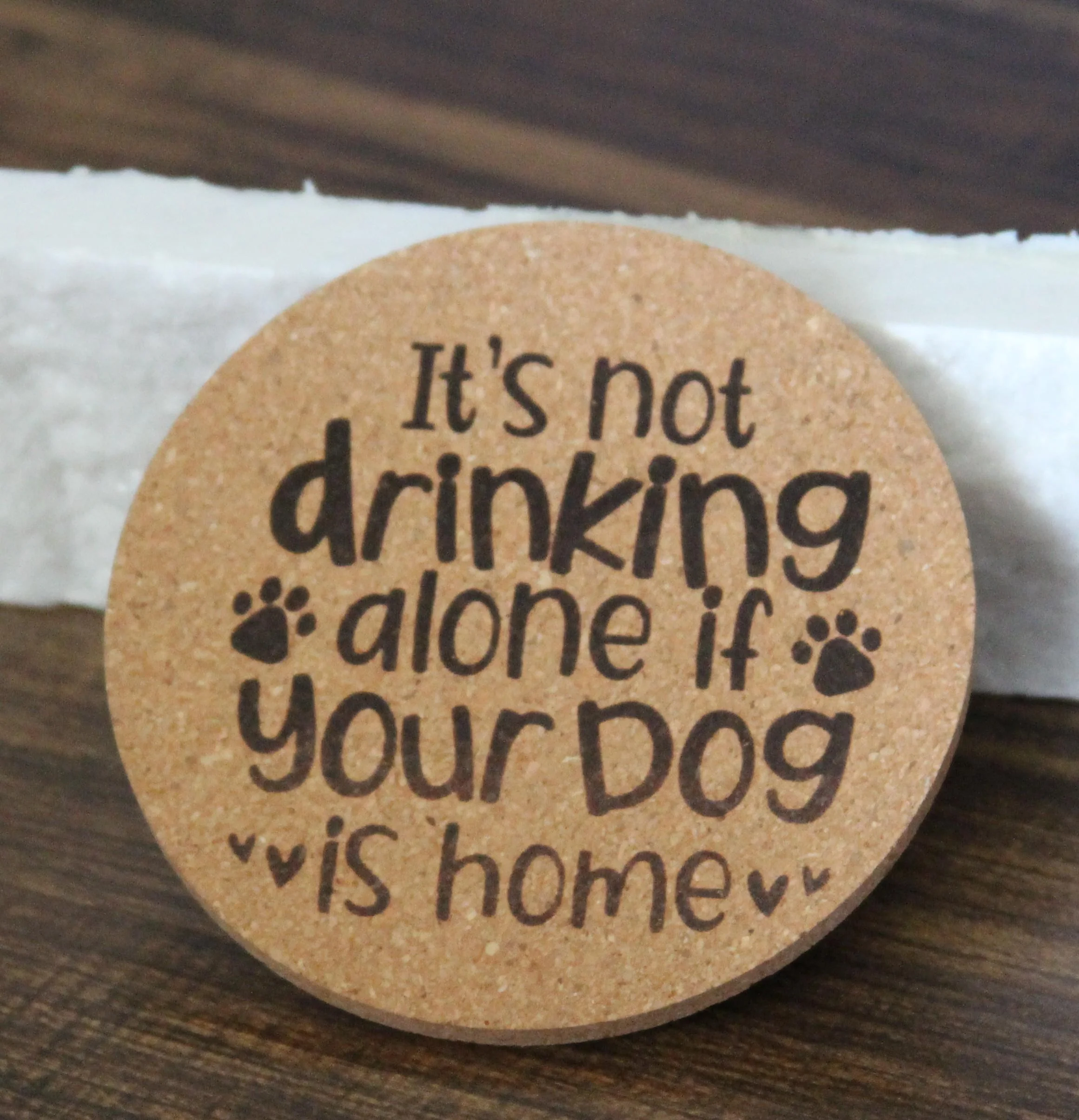 Coaster: cork coasters - dog lover - Image 6