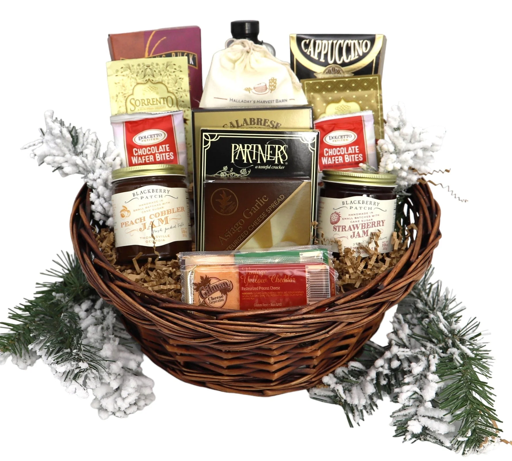 Country Christmas Breakfast Basket - Image 2
