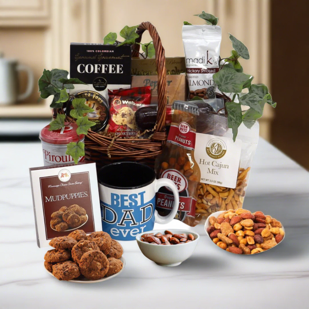 Dad’s Delight Gift Basket