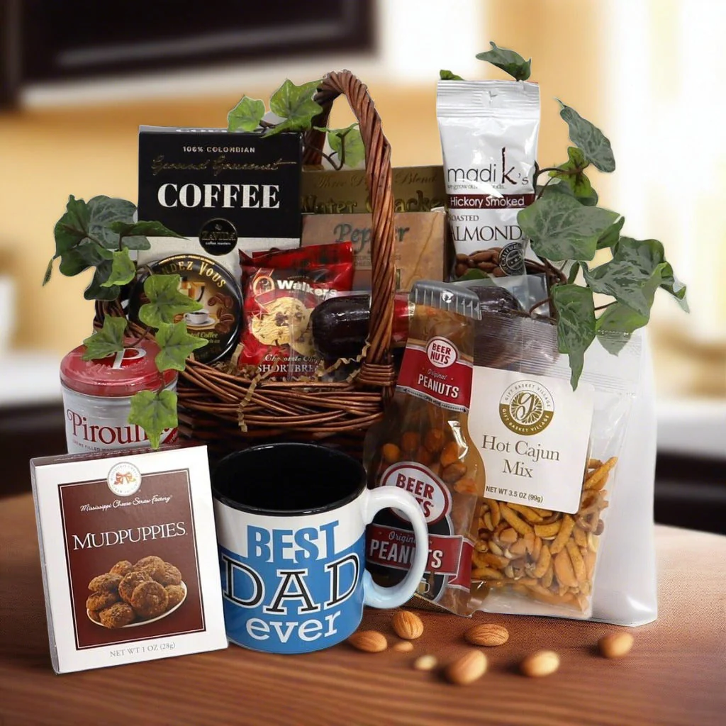 Dad’s Delight Gift Basket - Image 2