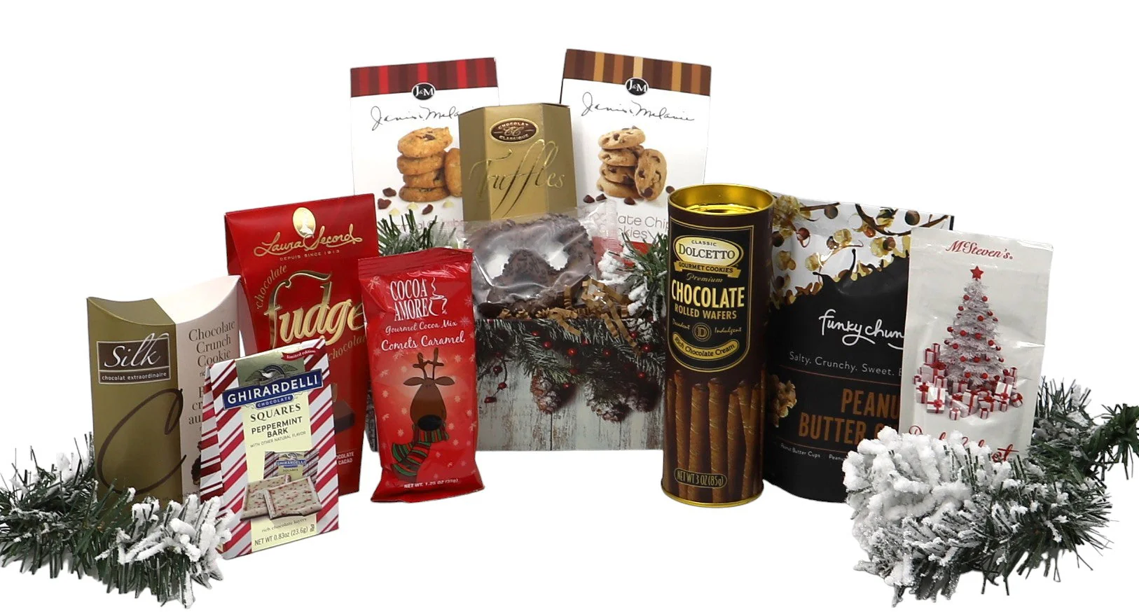 Deluxe Christmas Gift Basket