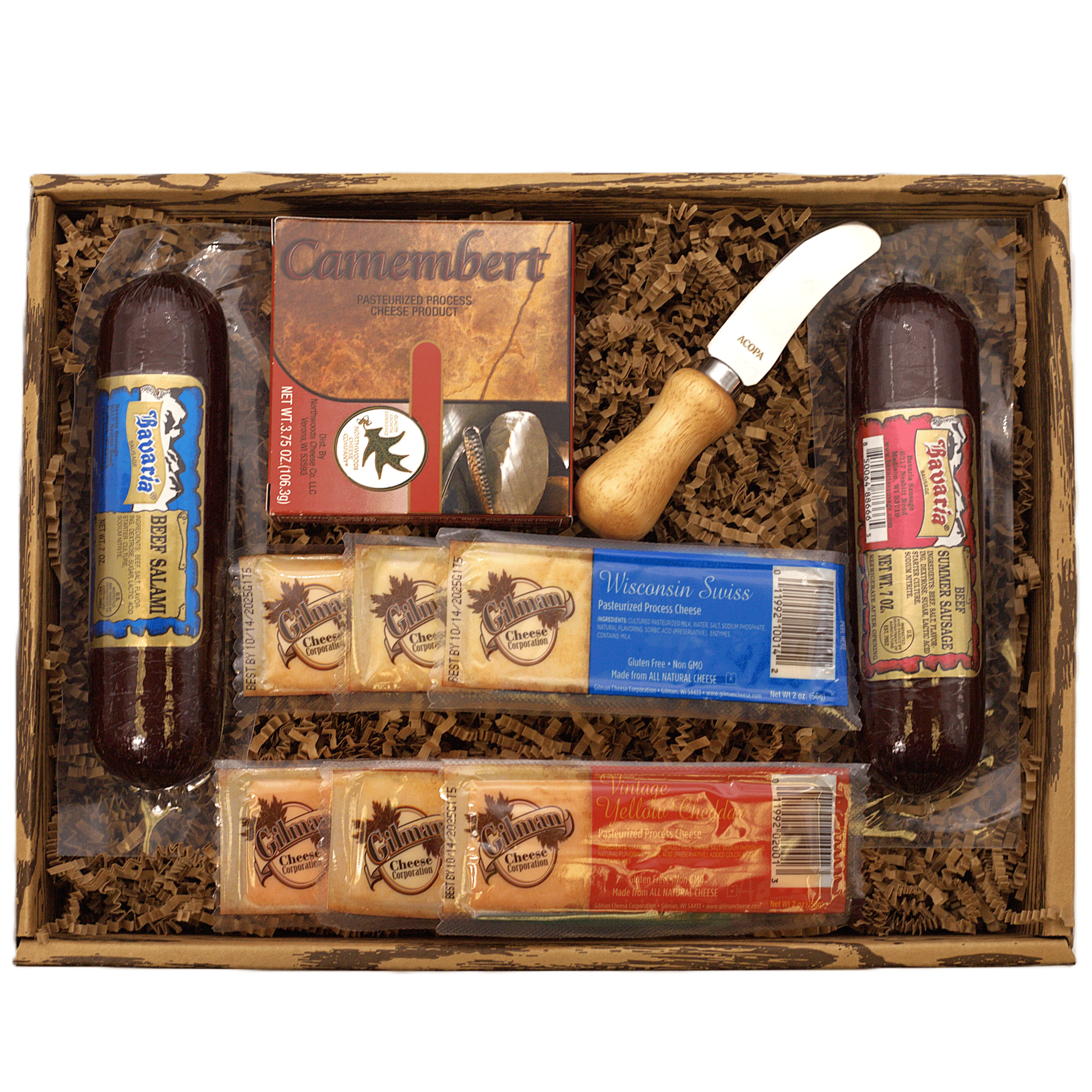 Deluxe Meat & Cheese Gift Box