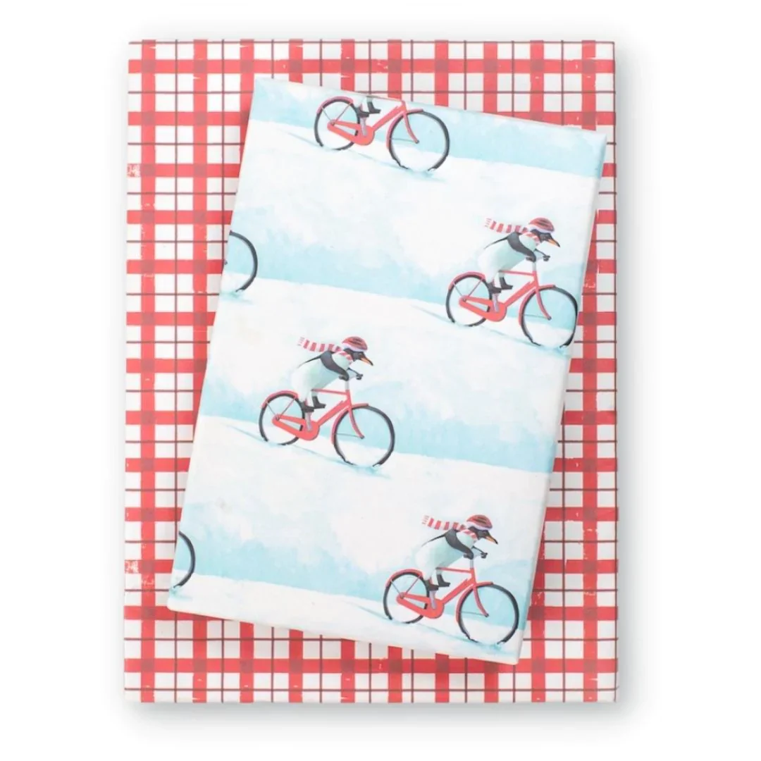 Double-Sided Eco Wrapping Paper – Holiday | Recyclable & Compostable Gift Wrap