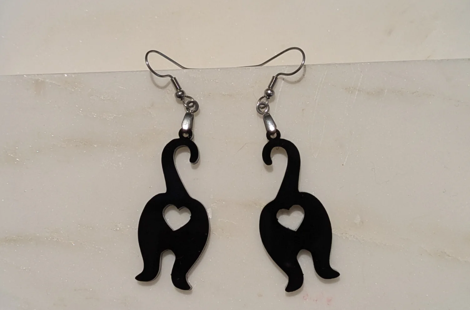 Earrings: Cat butts - Image 3