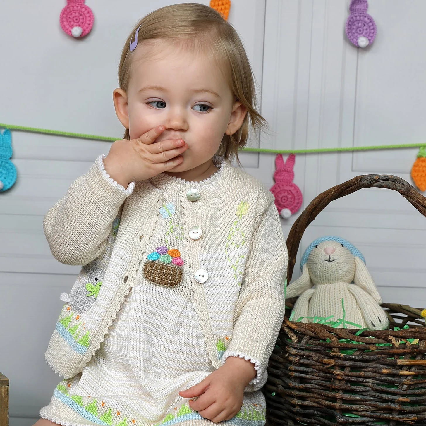 Easter Dress with Bunnies - Image 3