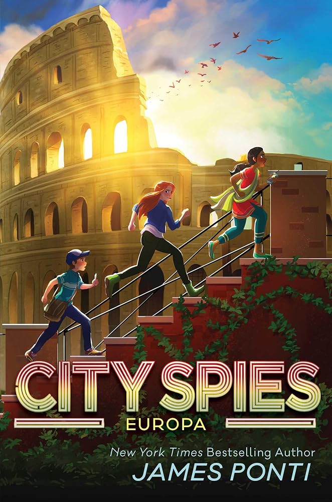 Europa (City Spies) by James Ponti (SIGNED)