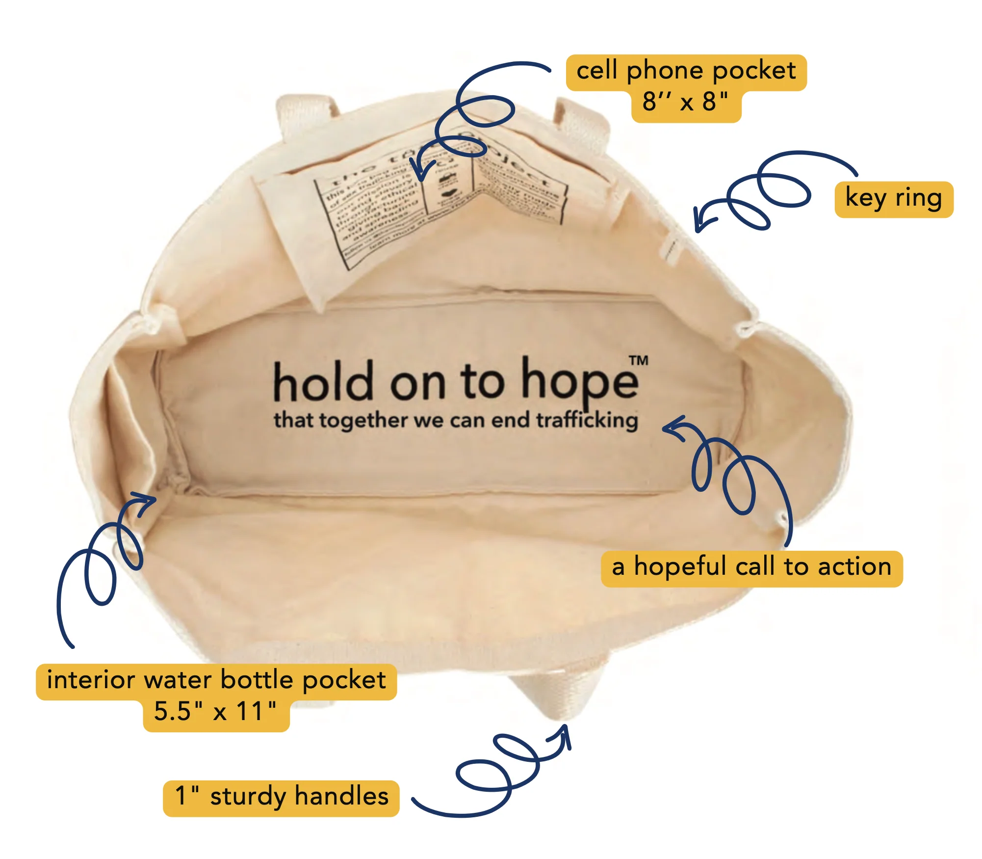 Free to Inspire | Tote - Image 2