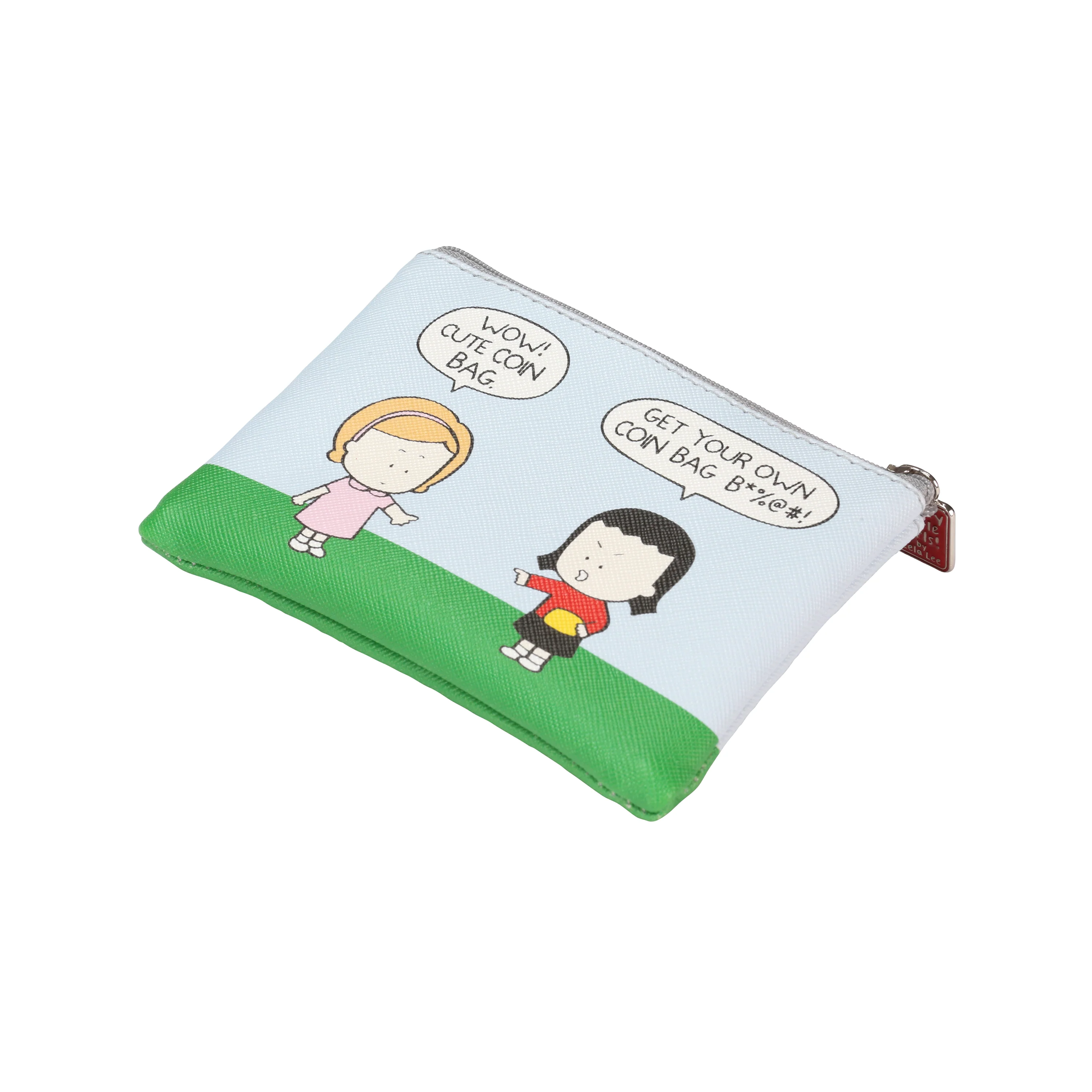 Get Your Own Coin Bag B*%@#! Small Zippered Pouch - Image 2