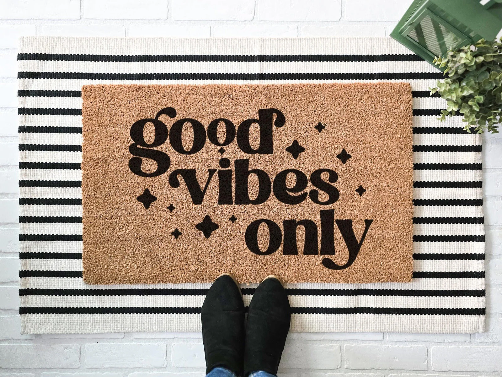 Good Vibes Only Doormat
