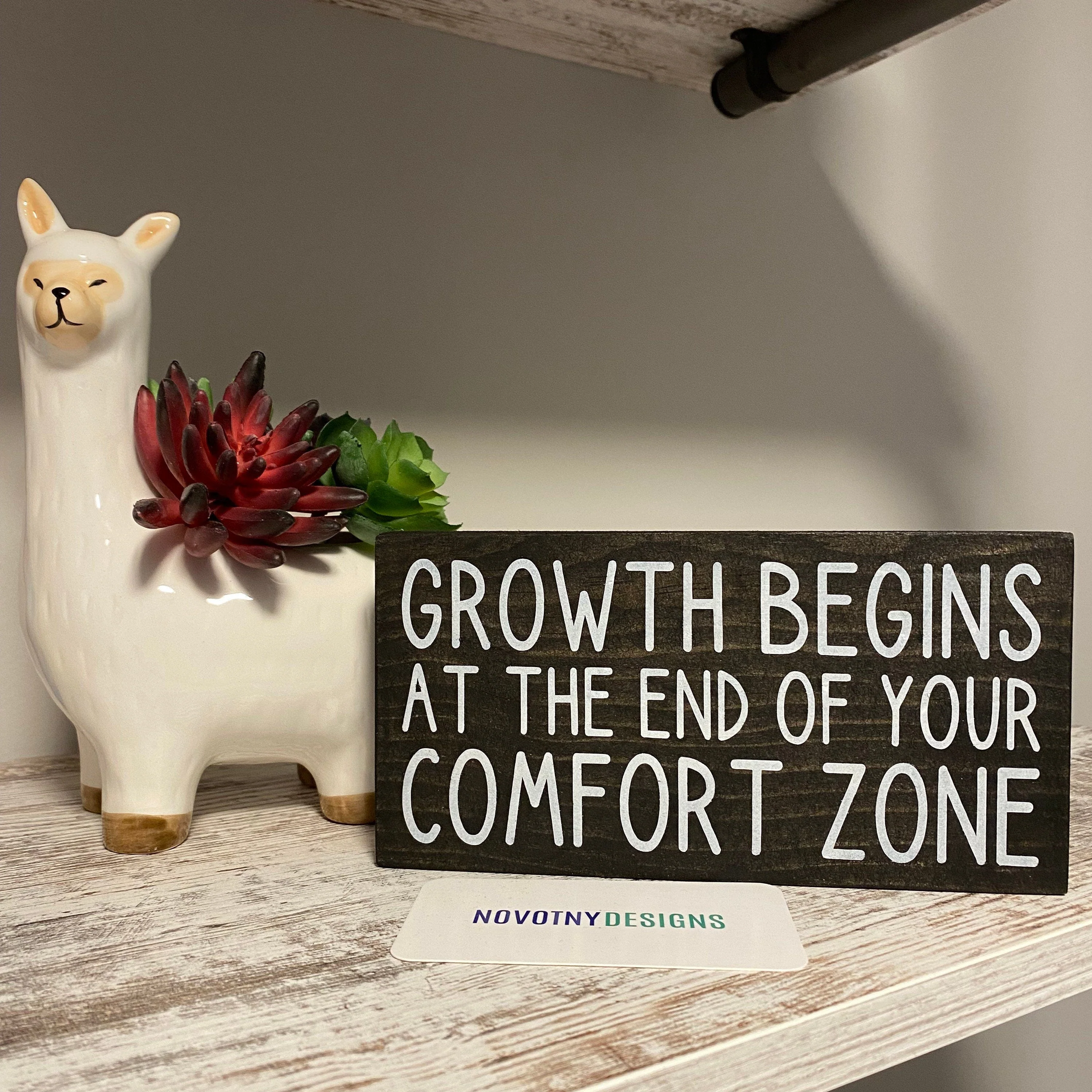 Growth begins at the end of your comfort zone - Image 3