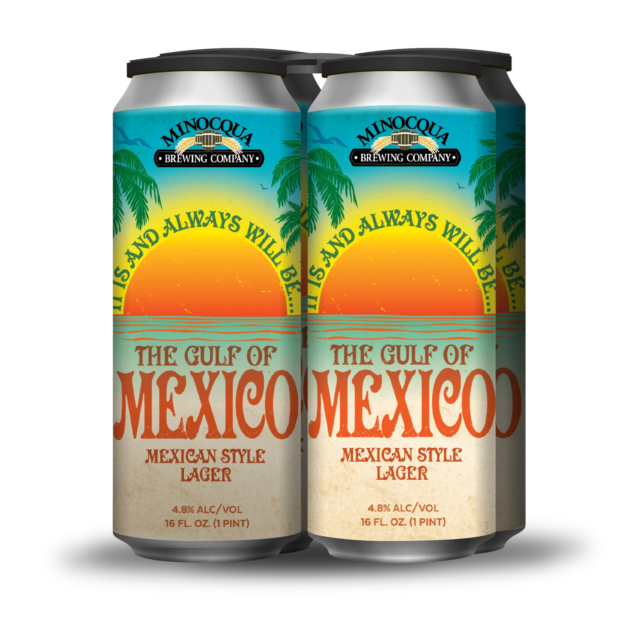 Gulf of Mexico Lager, 16oz 4pk