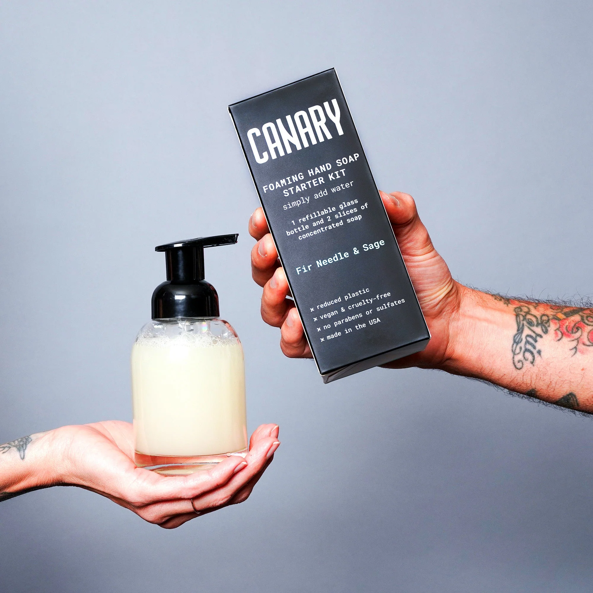 Hand Soap Starter Kit - Bottle & 2 Soap Slices - Image 4