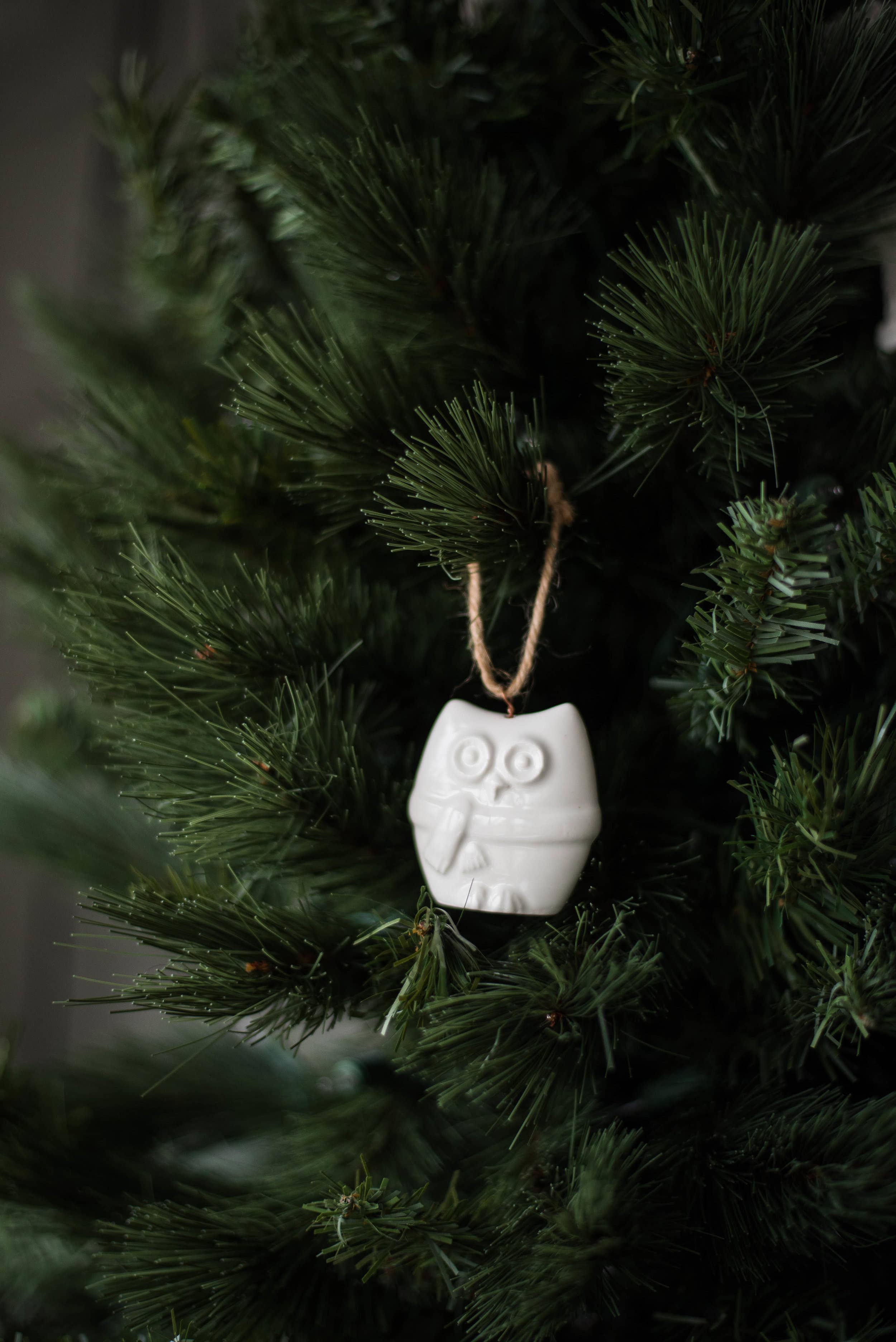 Handmade Porcelain Christmas Ornaments: Hot Air Ballon - Image 4