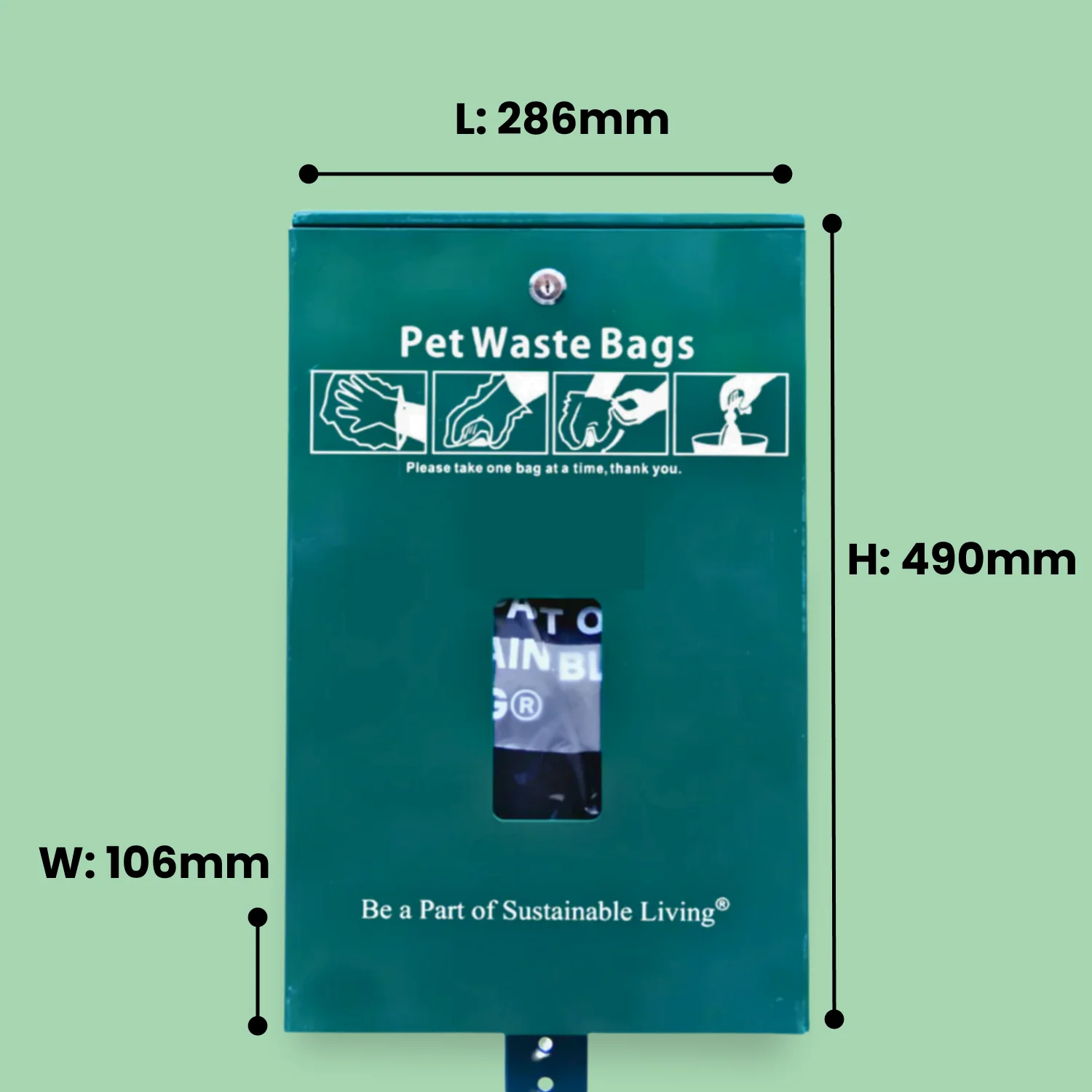 Header Poop Bags Dispenser - Image 4