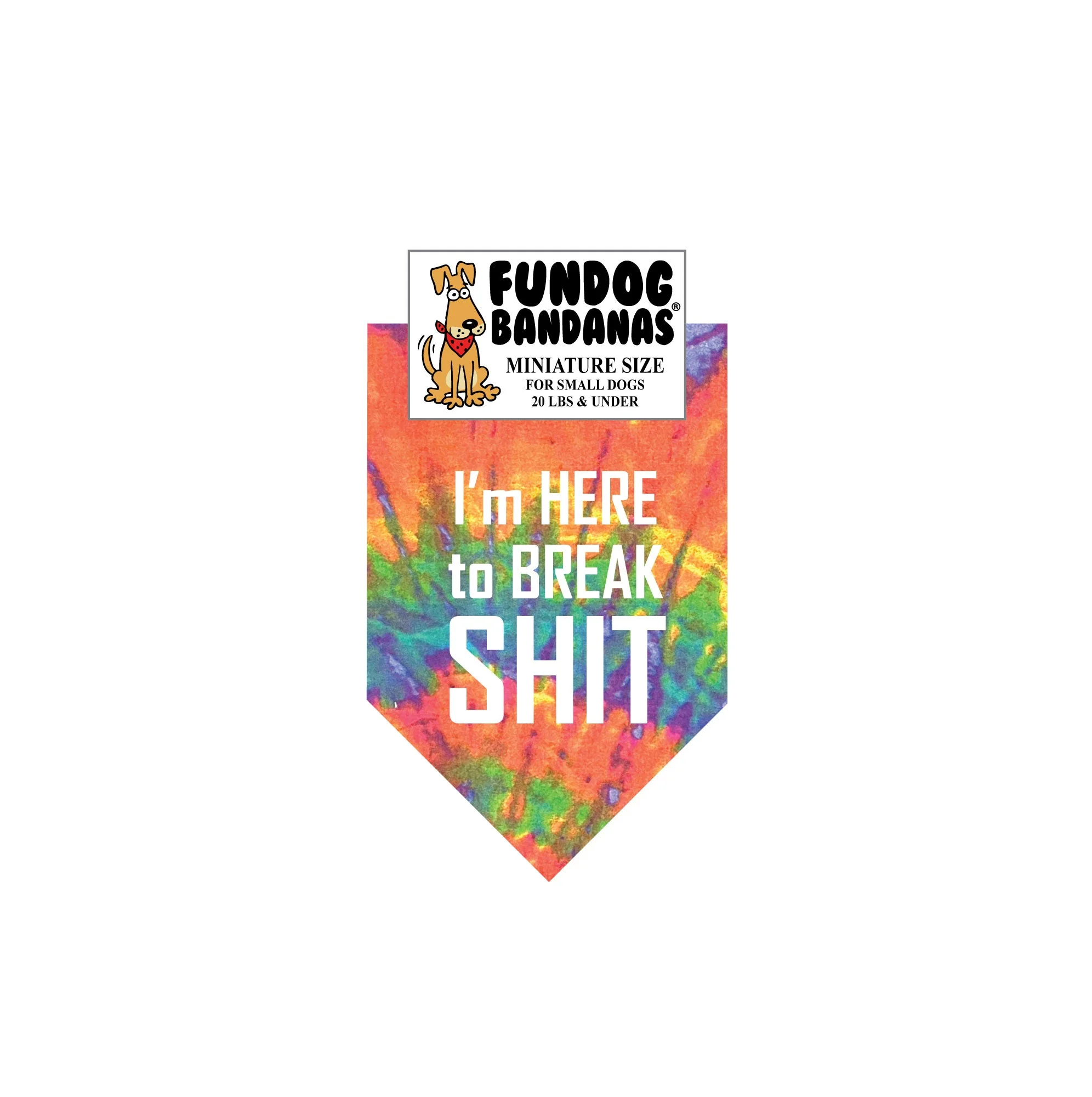 I'm Here to Break Shit Bandana - Image 10