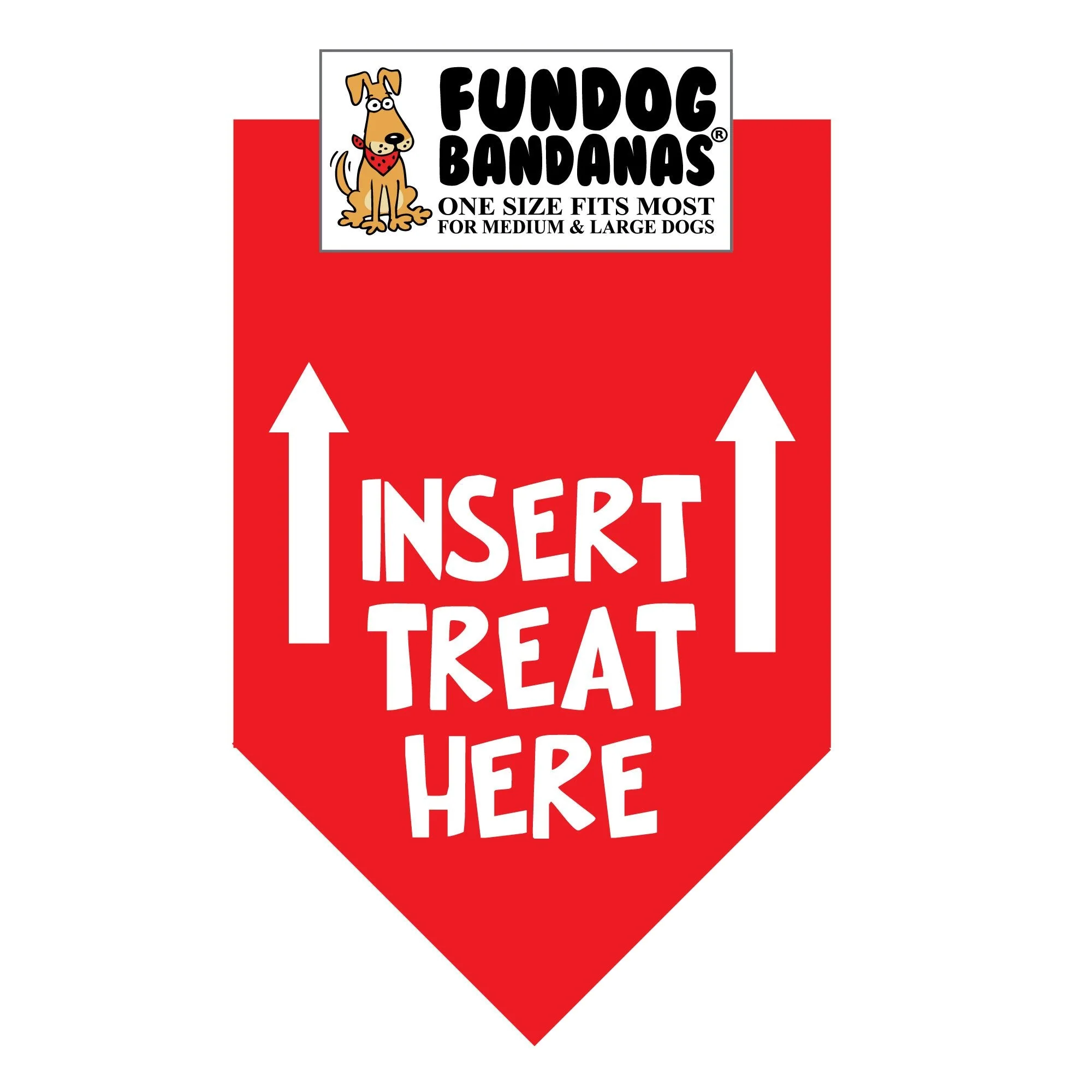 INSERT TREAT HERE Bandana - Image 4