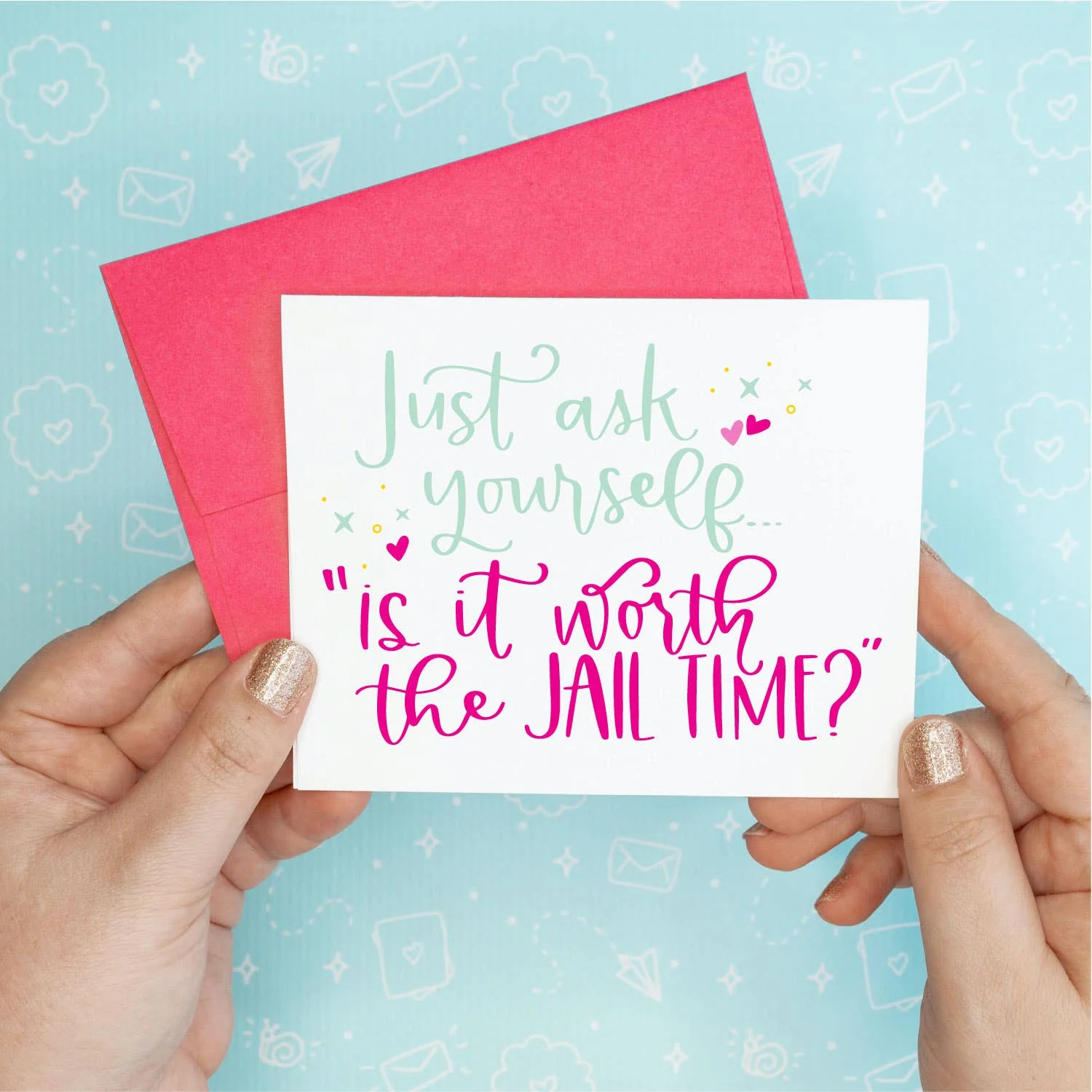 Jail Time Funny Greeting Card