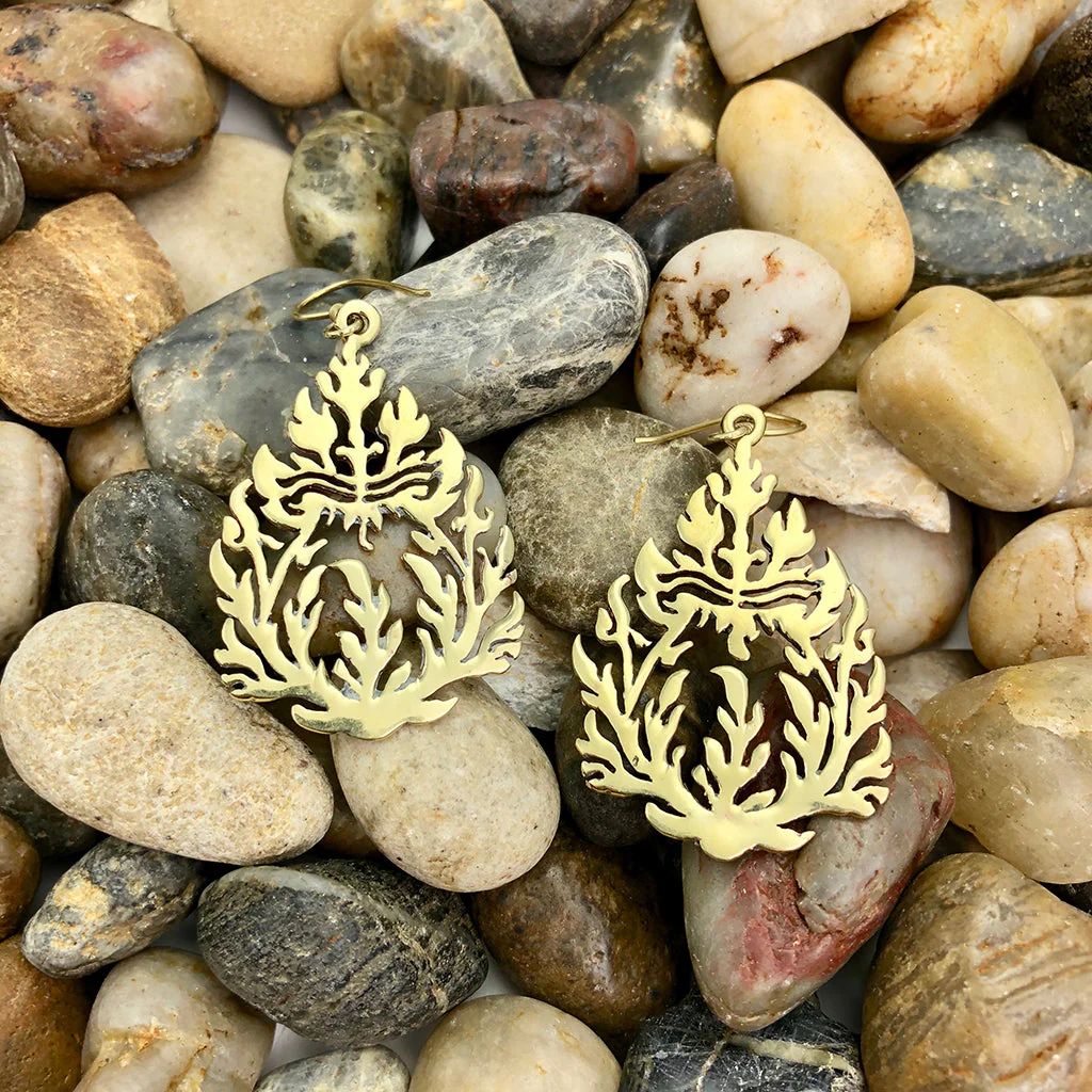 Khmer Temple Earrings - Image 2