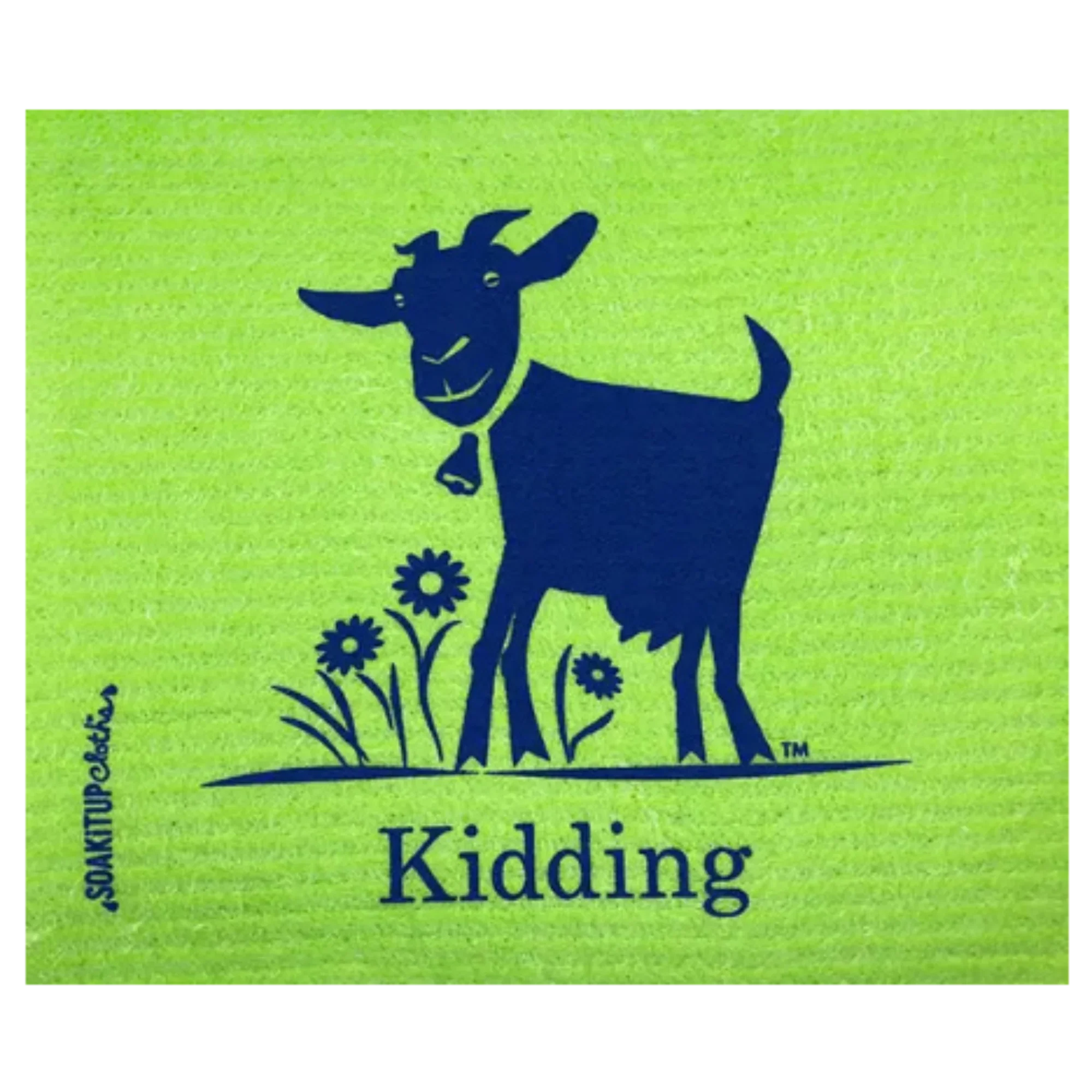 Kidding Goat | Eco-friendly Swedish Dishcloth- Soak iT Up