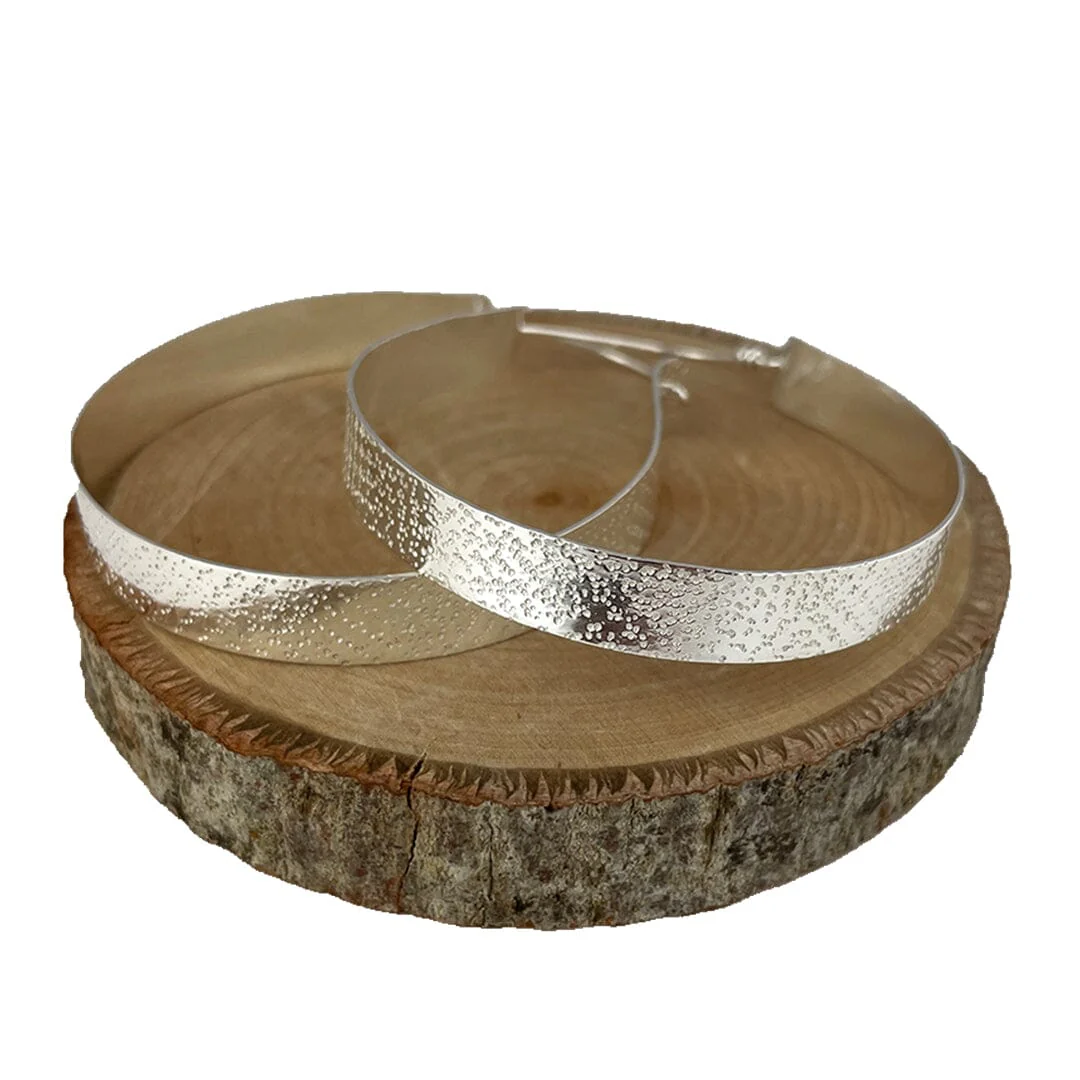 Large Wide Hoops