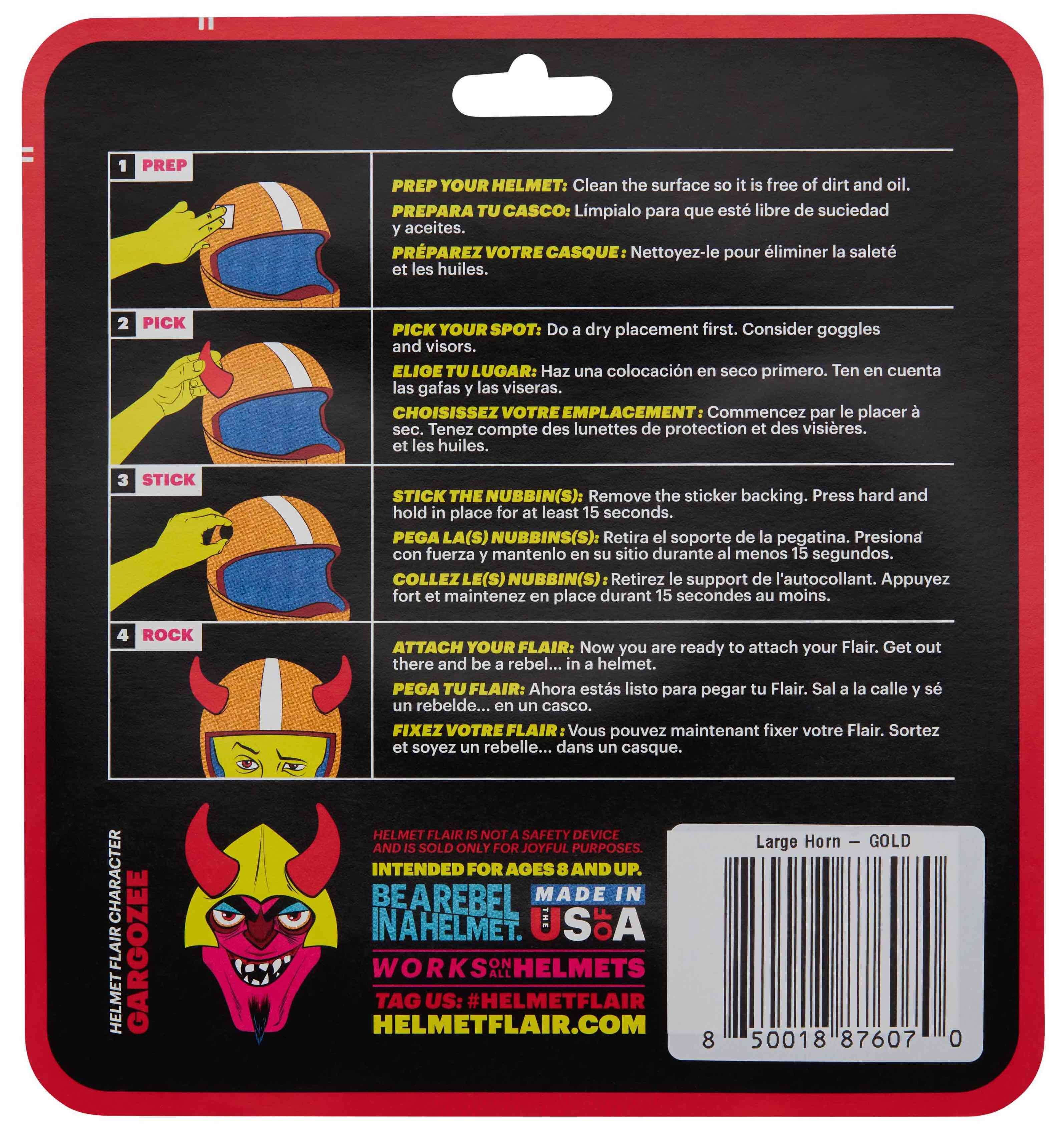 MagNeatOhz: Large Pink Devil Horns for Helmet - Image 5