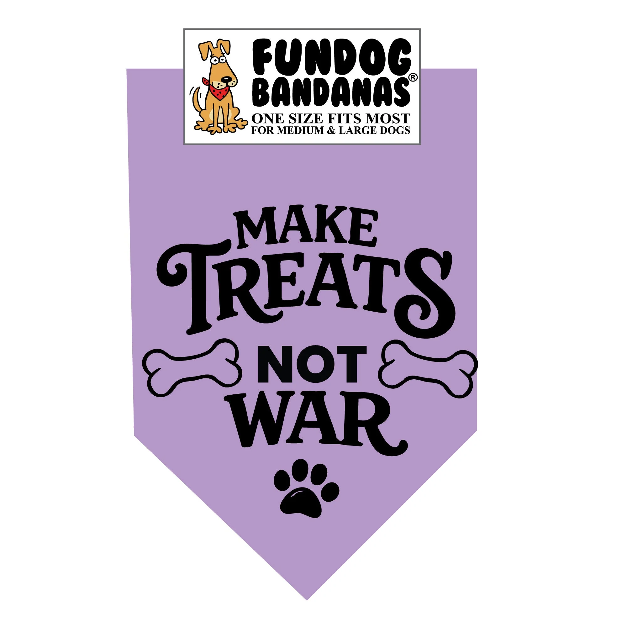 Make Treats Not War Bandana - Image 2