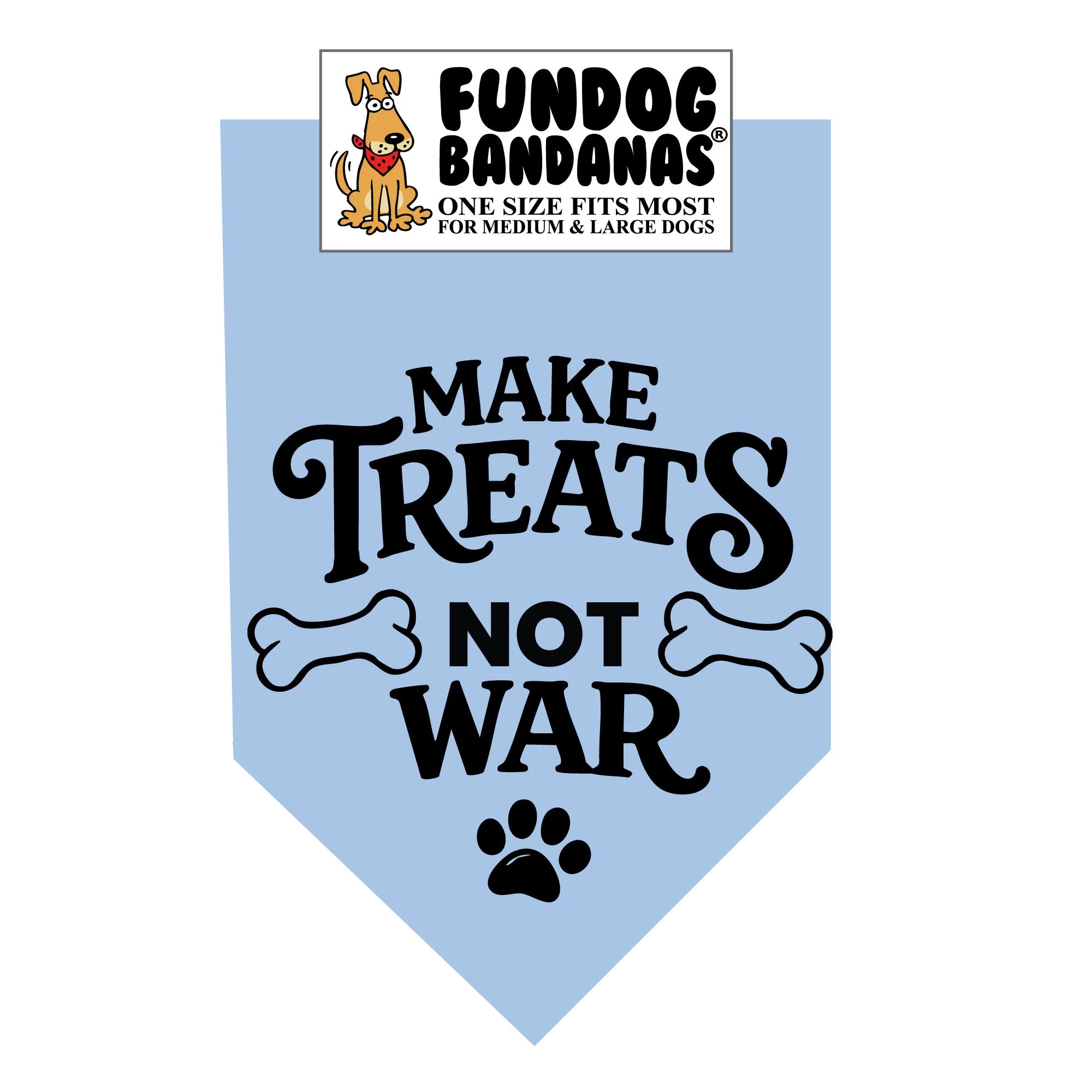 Make Treats Not War Bandana - Image 3