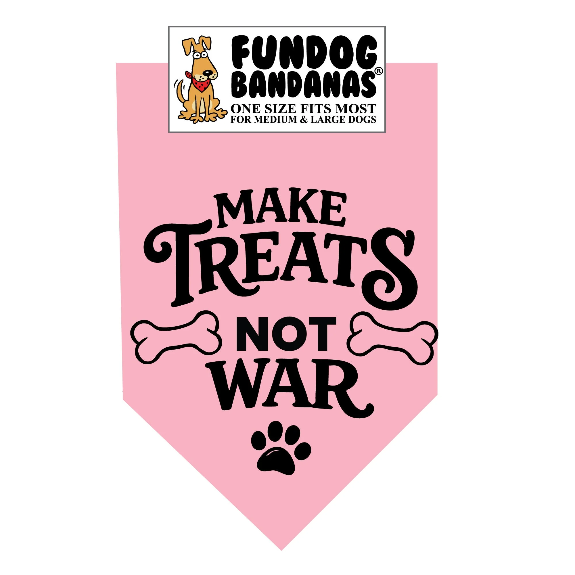 Make Treats Not War Bandana - Image 4