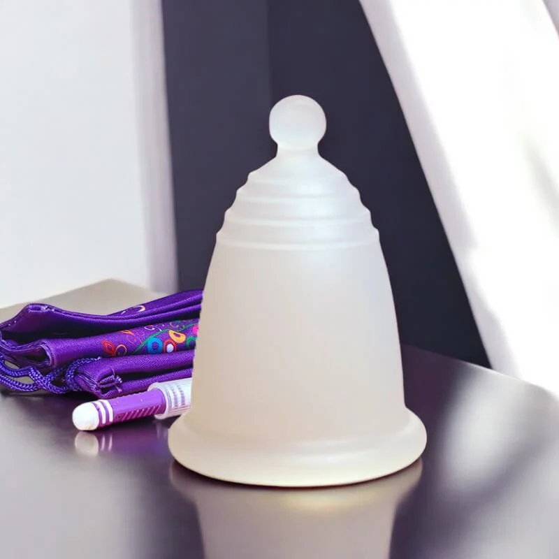 MeLuna Menstrual Cup -Me Luna- Ball Handle, Classic - Image 4