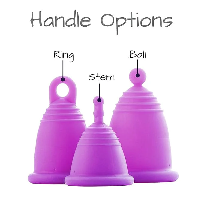 Menstrual Cup Beginner Kit by MeLuna- with Milton Tabs -  BLUE Cup - Image 3