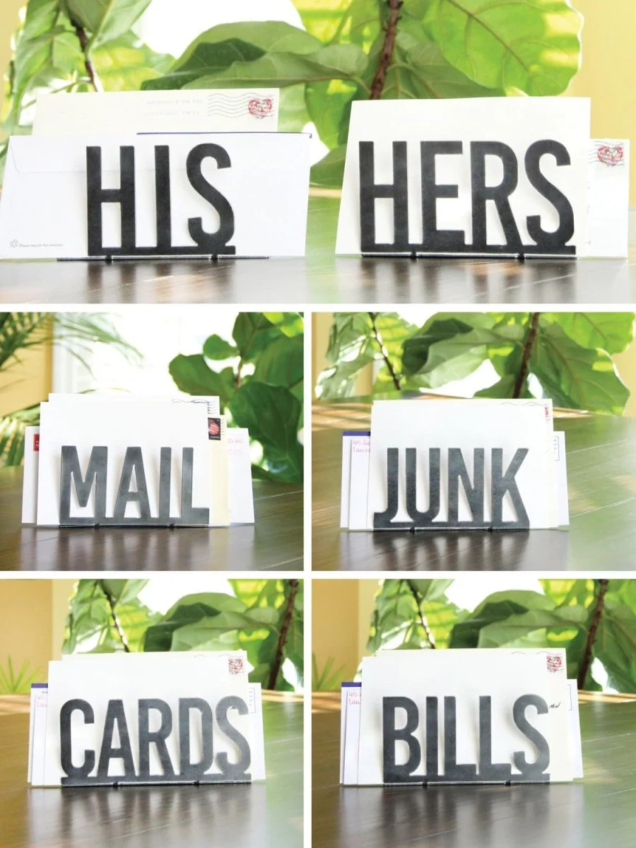 Minimal Metal Mail Organizer - Image 10
