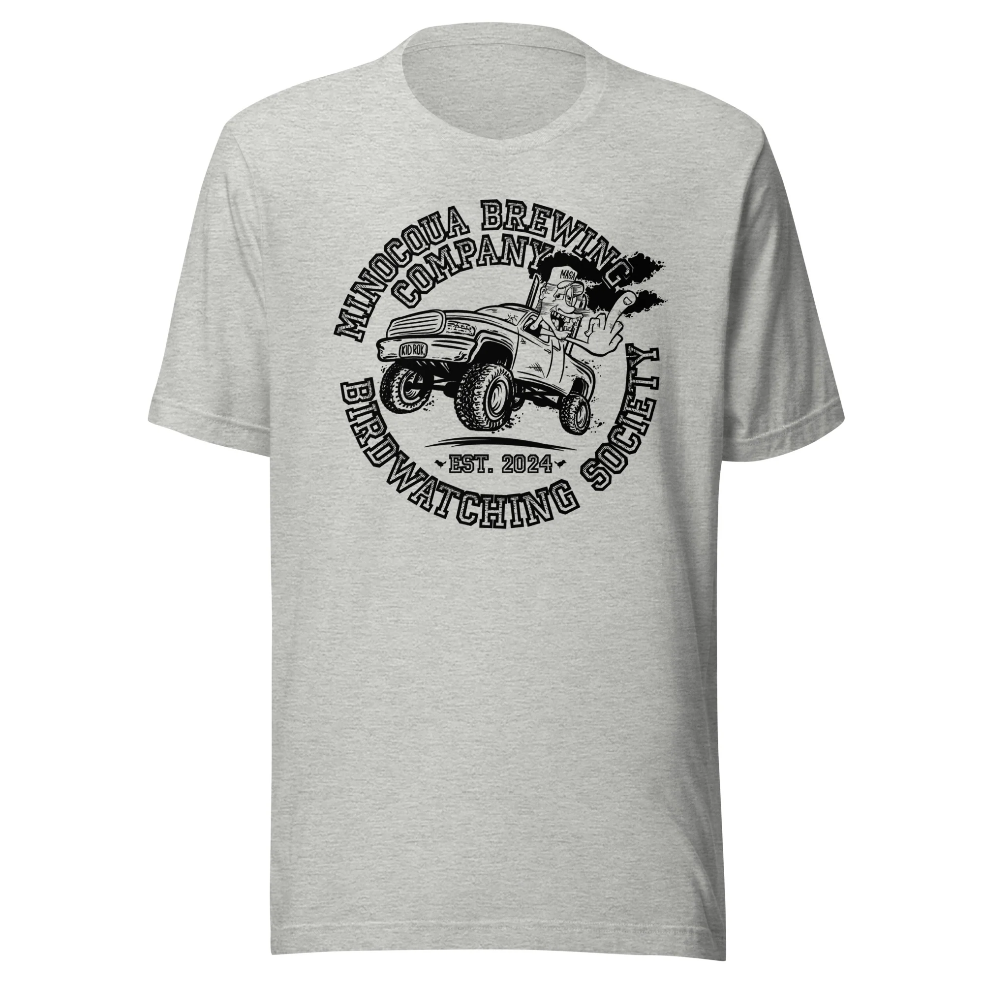 Minocqua Brewing Company Birdwatching Society T-shirt