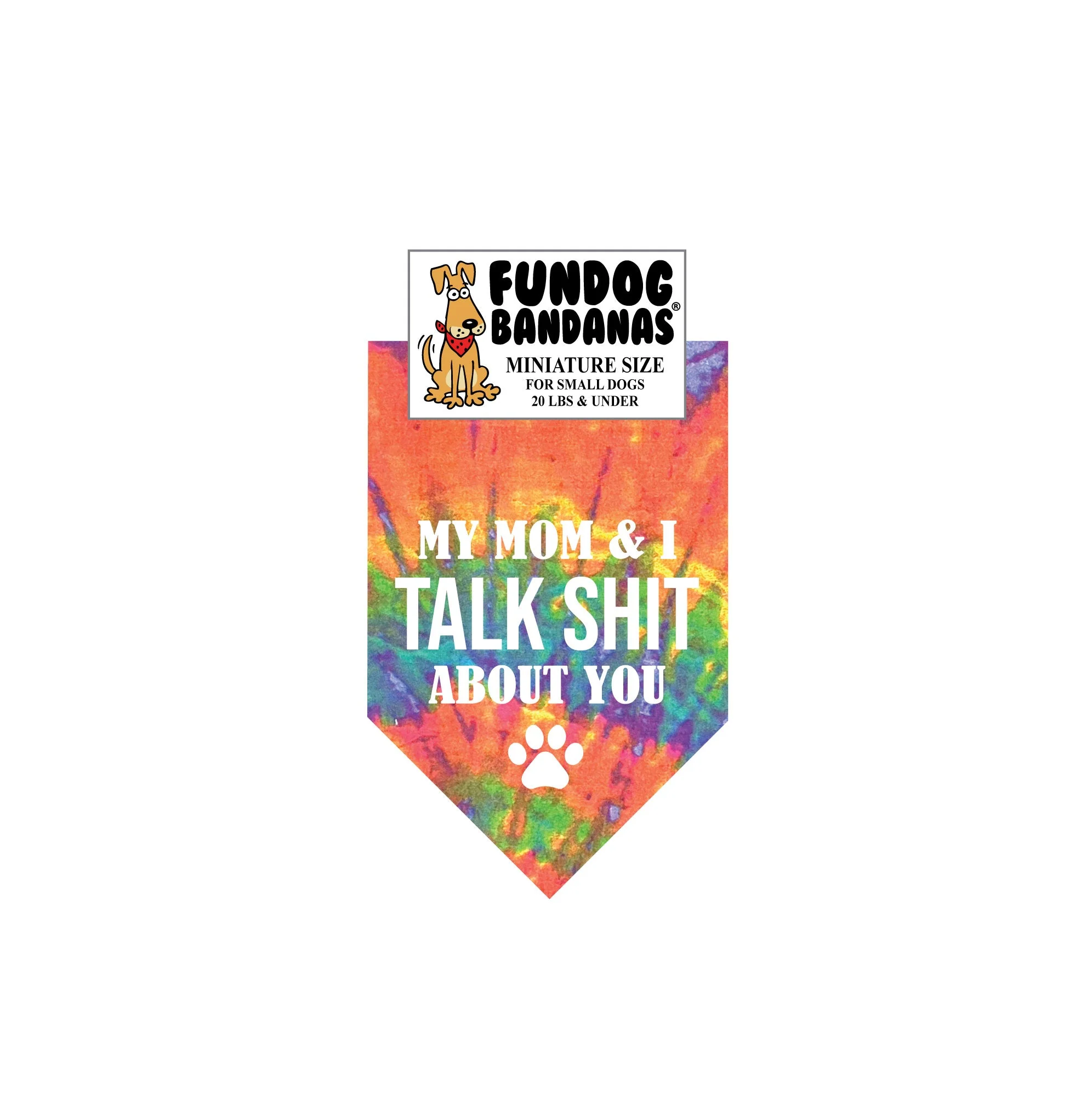My Mom & I Talk Shit about you Bandana - Image 9
