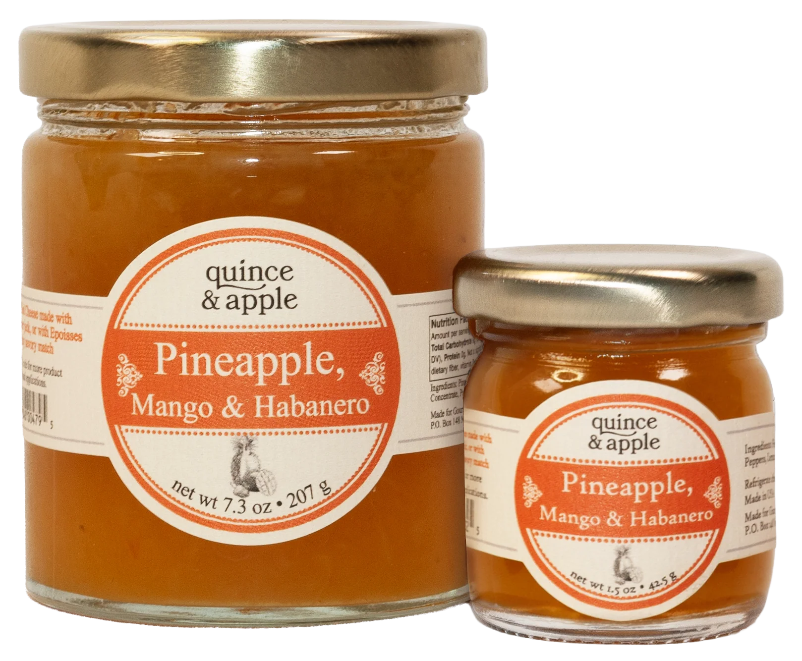 Pineapple, Mango Habanero Conserve