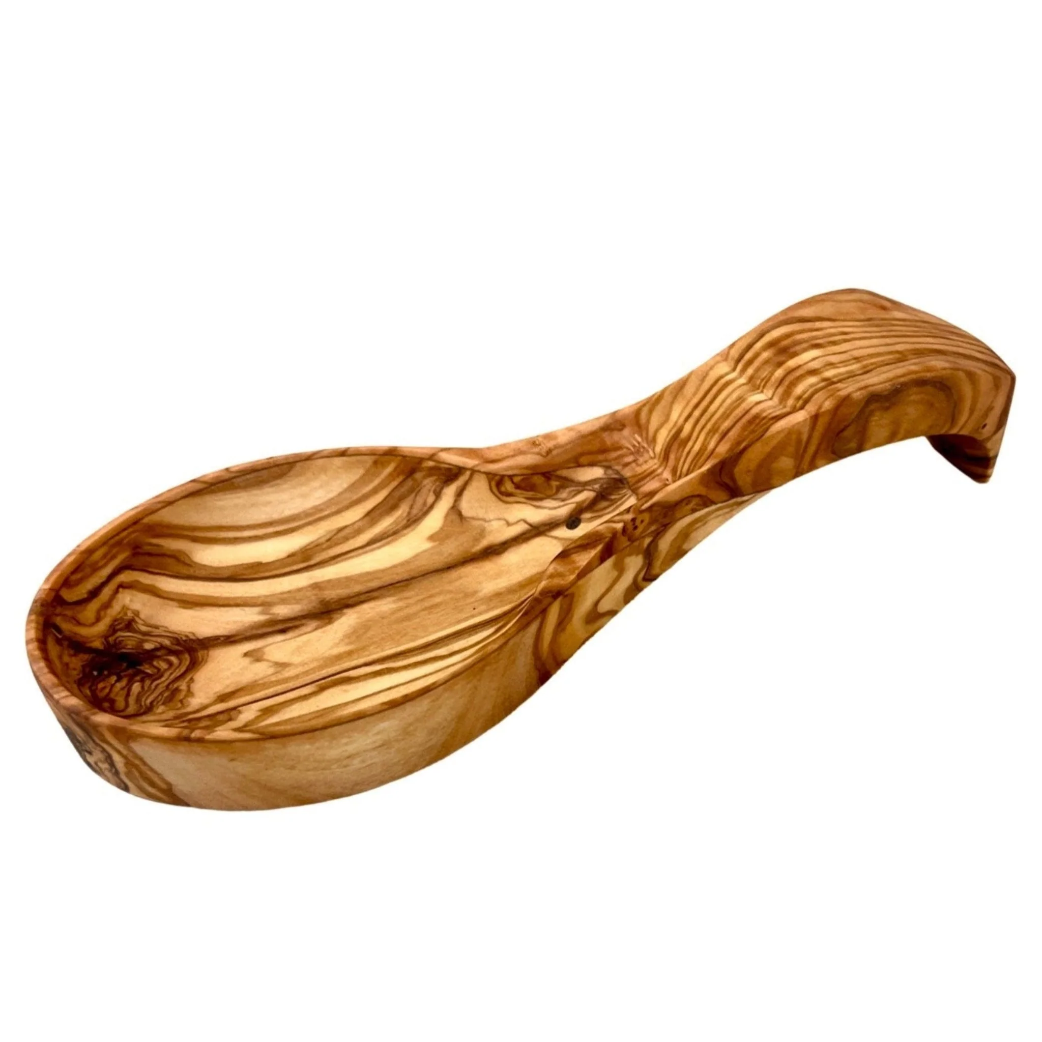 Olive Wood Spoon Rest - Image 9