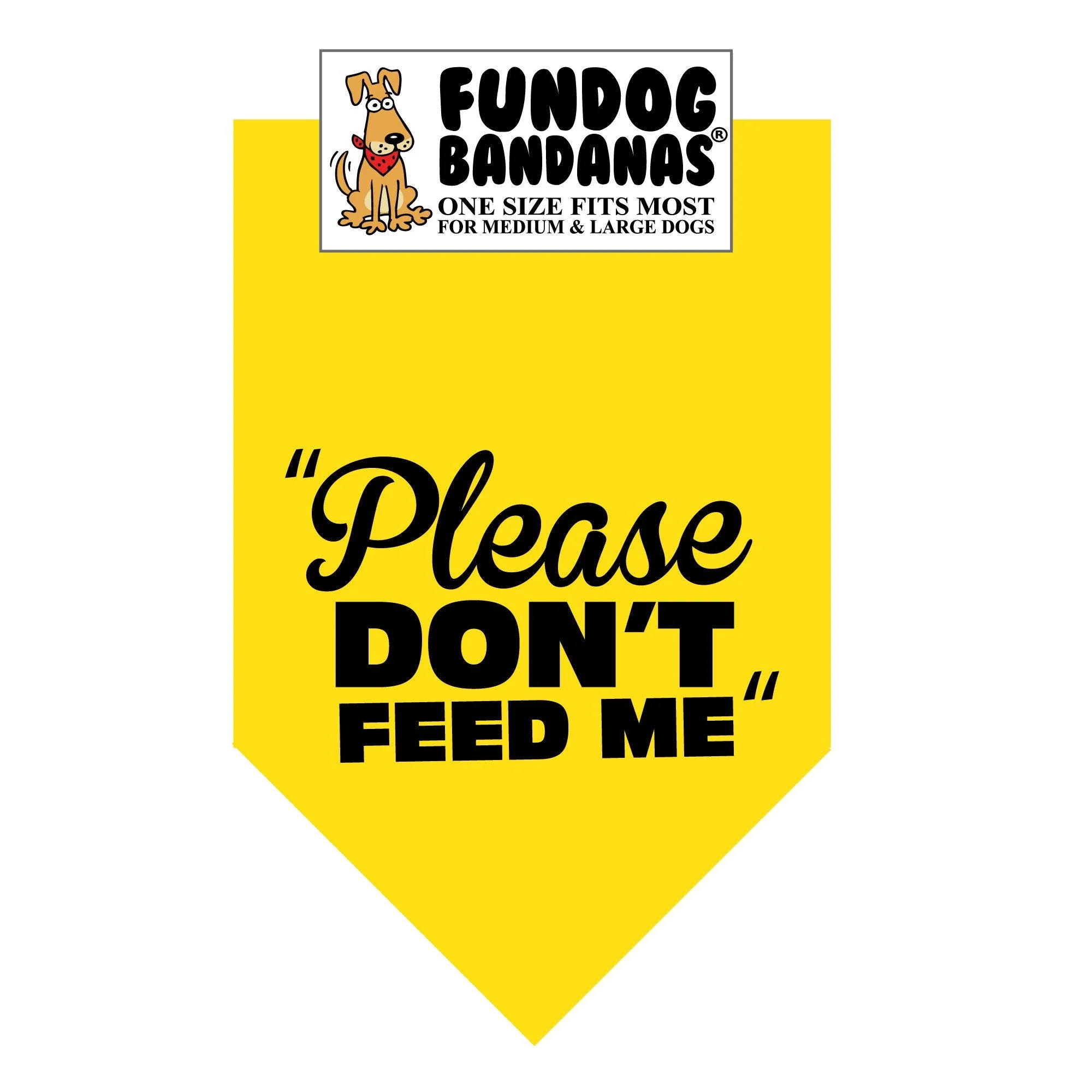 Please Don't Feed Me Bandana - Image 2