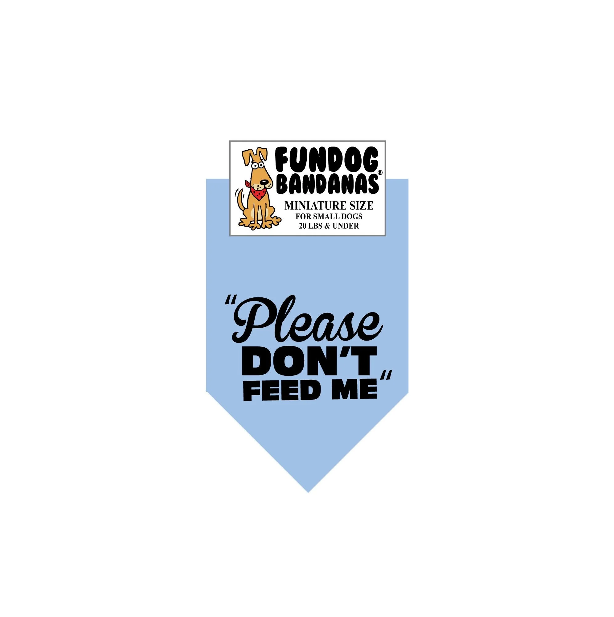 Please Don't Feed Me Bandana - Image 4