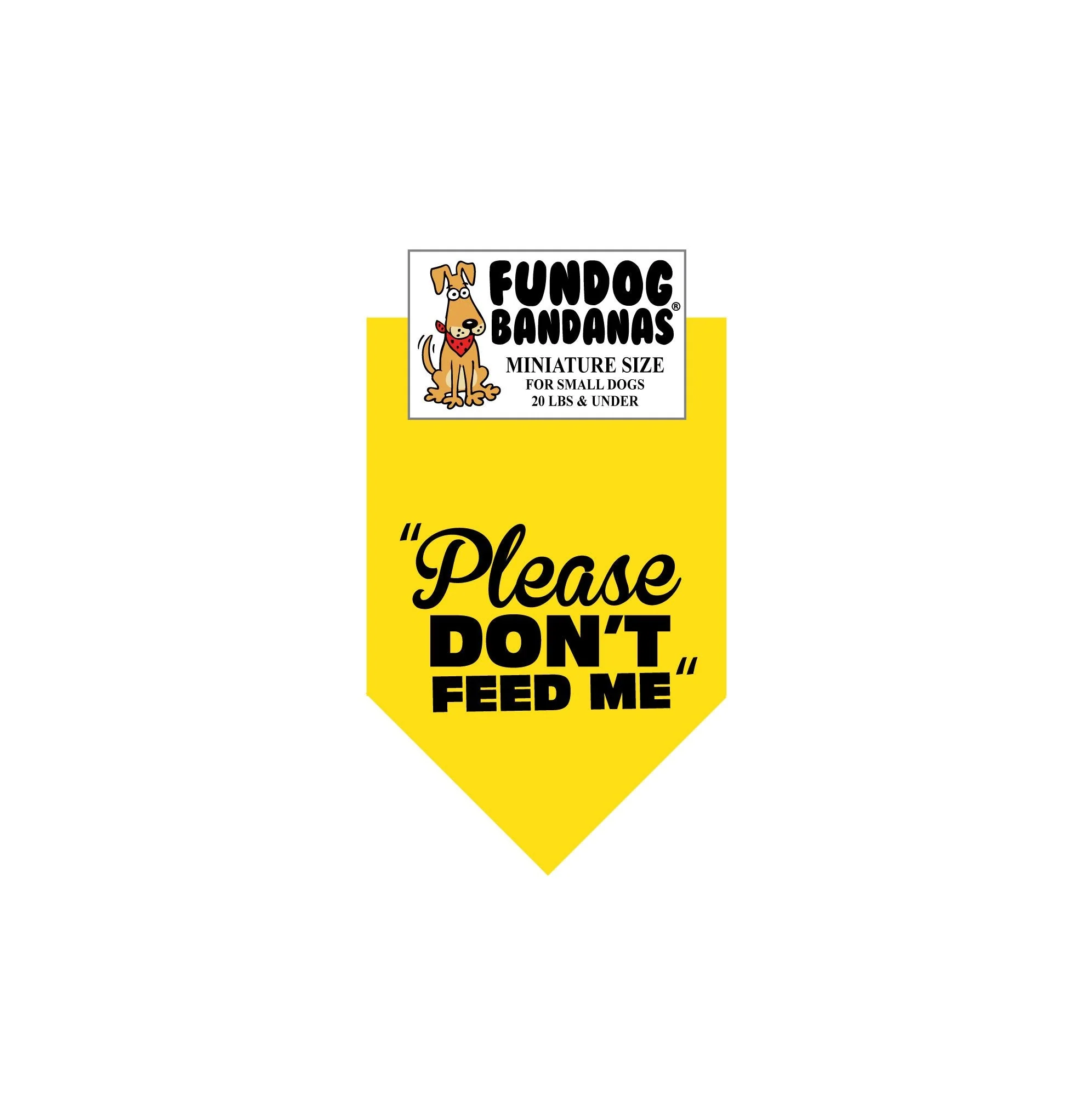 Please Don't Feed Me Bandana - Image 5