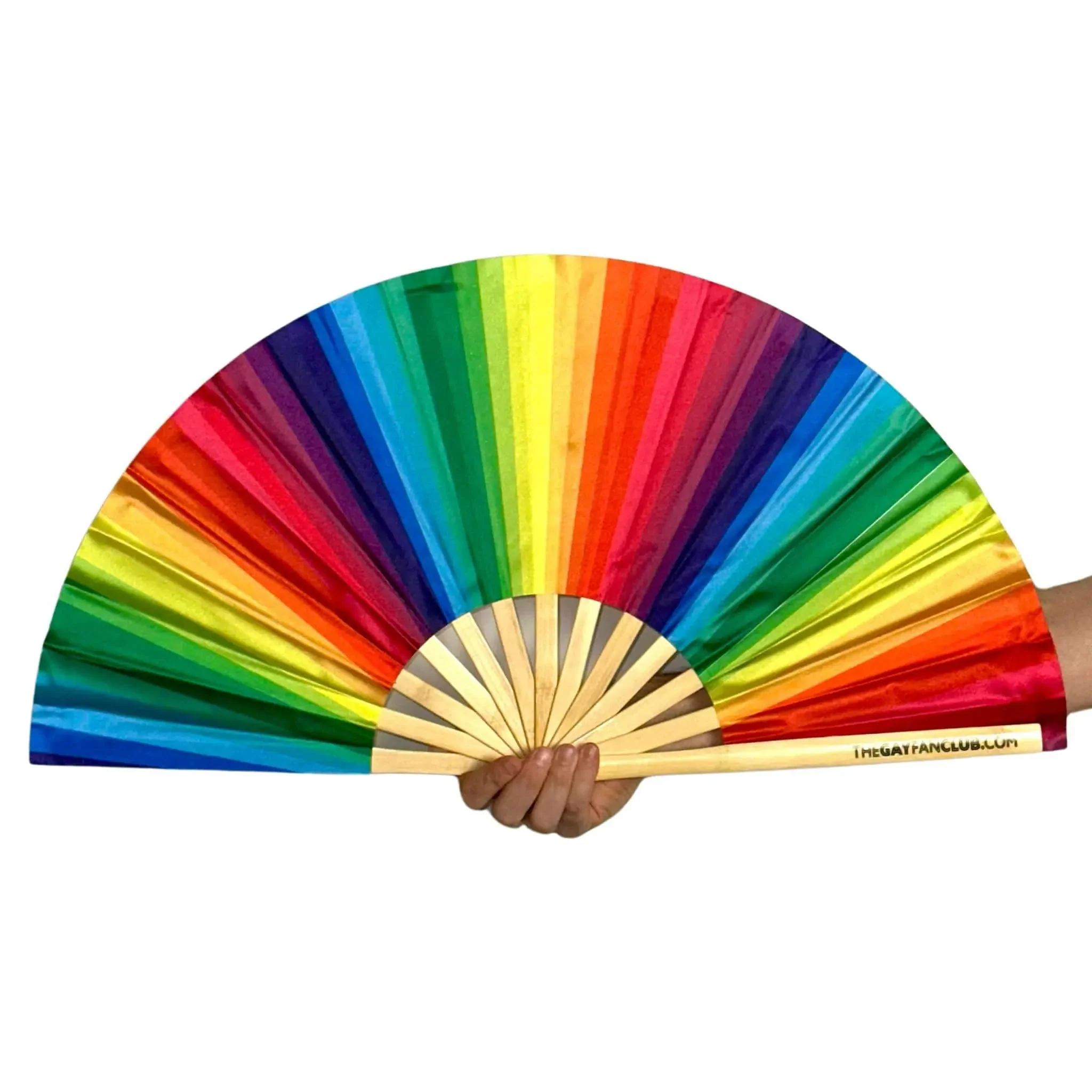 Rainbow Folding Fan - Image 3