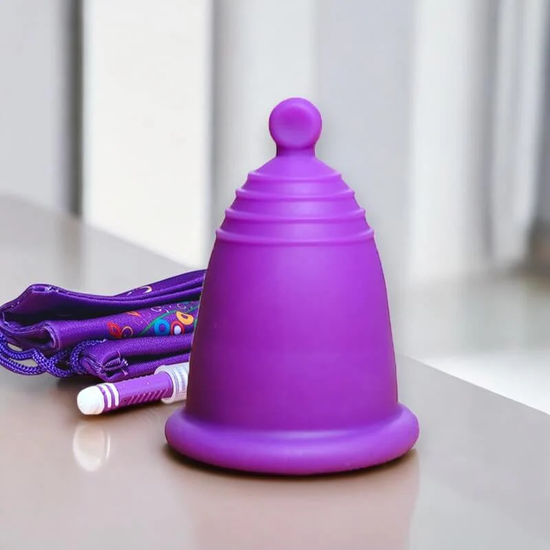 Small MeLuna Menstrual Cup for Teens Ball Me Luna - Image 3