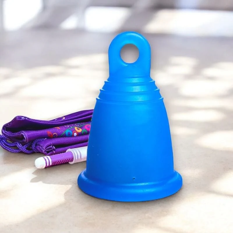 Small MeLuna Menstrual Cup for Teens, Ring Me Luna - Image 5