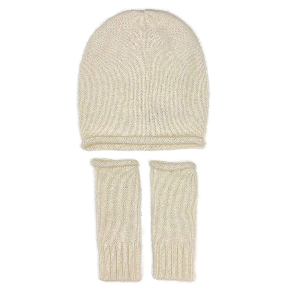 Snow Essential Knit Alpaca Beanie - Image 4